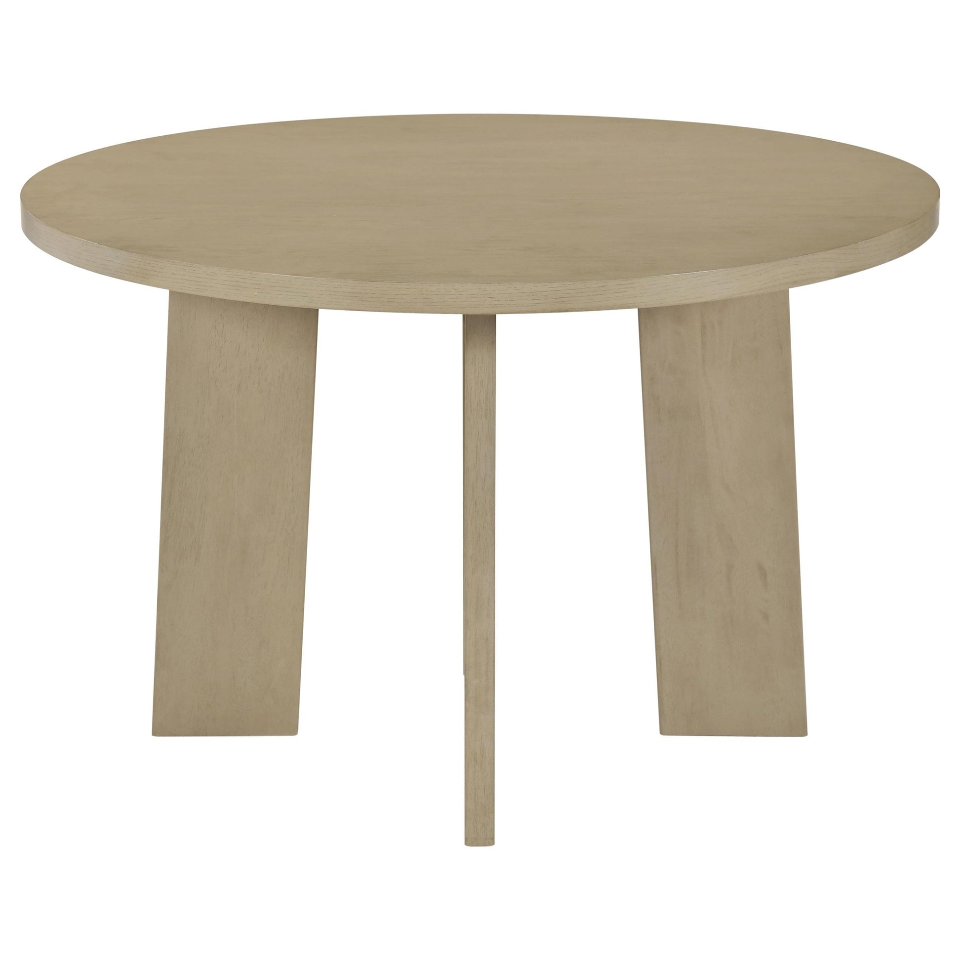  Coaster Furniture Strouse 193940NAT 47-inch Round Wood Dining Room Table - Natural Oak IMAGE 7