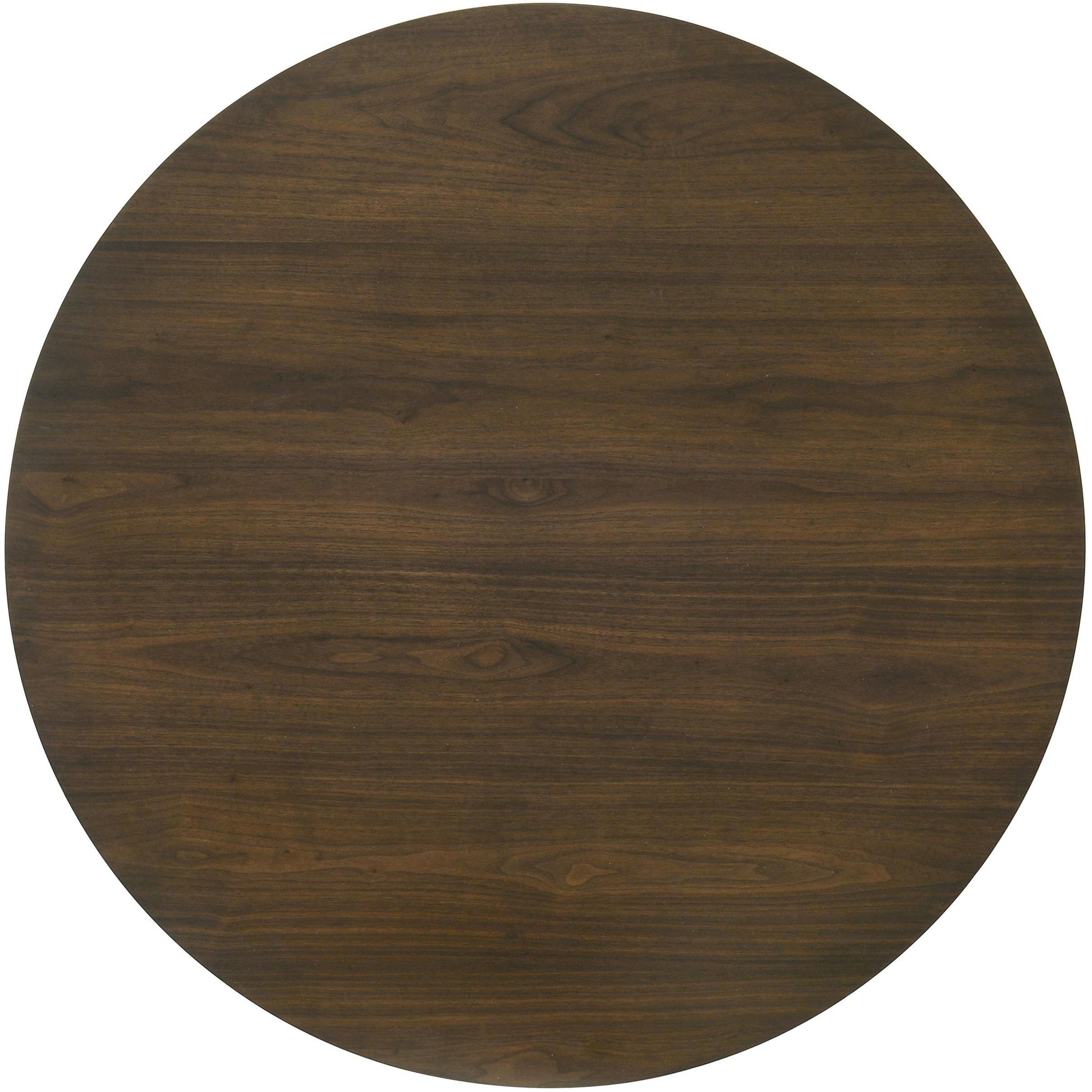  Coaster Furniture Strouse 193940WAL 47-inch Round Wood Dining Room Table - Walnut IMAGE 6