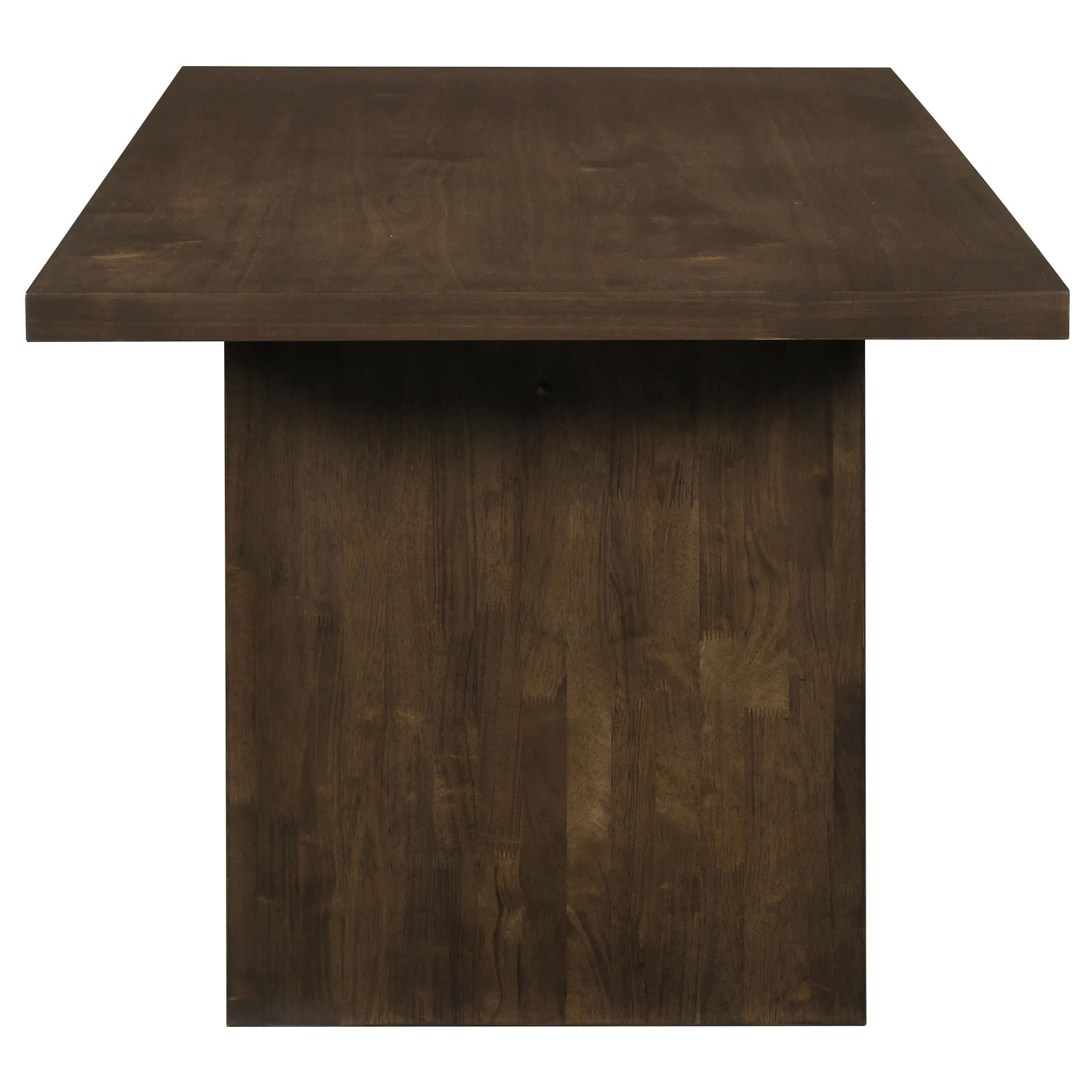  Coaster Furniture Decker 193951WAL 82-inch Rectangular Wood Dining Table - Walnut IMAGE 2