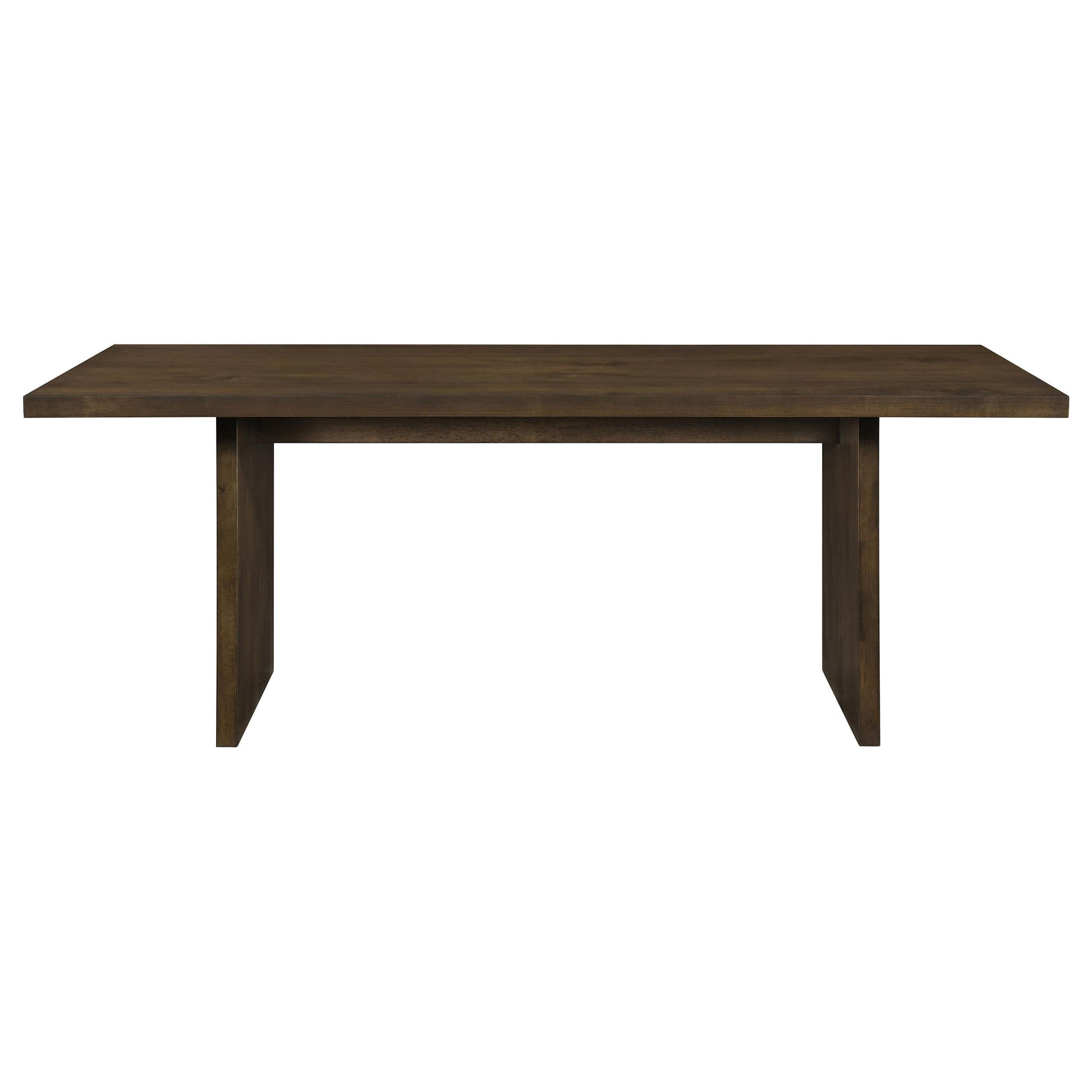  Coaster Furniture Decker 193951WAL 82-inch Rectangular Wood Dining Table - Walnut IMAGE 4