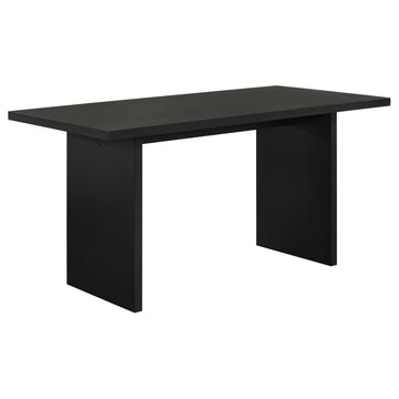  Coaster Furniture Decker 193958BLK 70-inch Rectangular Wood Counter Height Dining Table - Black IMAGE 1