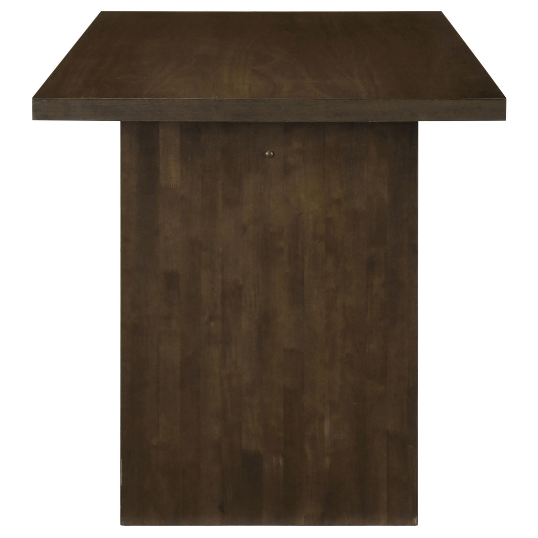  Coaster Furniture Decker 193958WAL 70-inch Rectangular Wood Counter Height Dining Table - Dark Walnut IMAGE 1