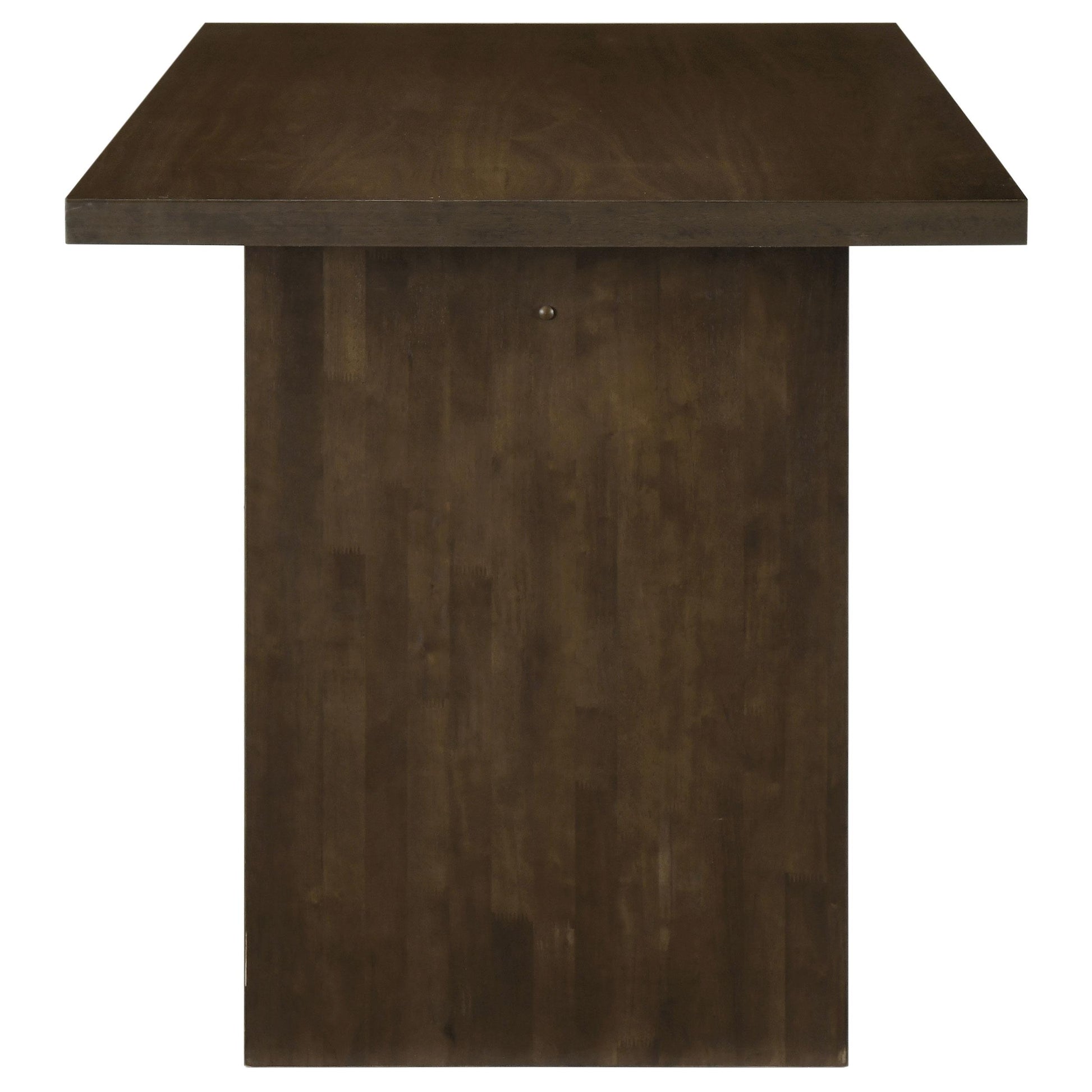  Coaster Furniture Decker 193958WAL 70-inch Rectangular Wood Counter Height Dining Table - Dark Walnut IMAGE 2