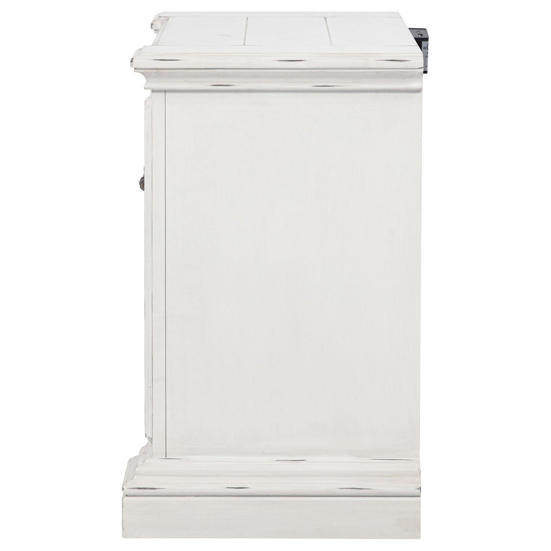  Coaster Furniture McKinney 215872 2-drawer Nightstand with Dual USB - Vintage White IMAGE 1