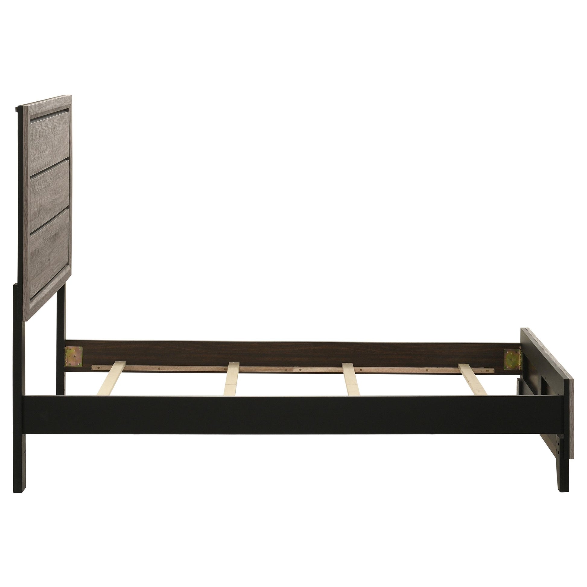  Coaster Furniture Valen 215911T Wood Twin Panel Bed - Light Taupe IMAGE 5