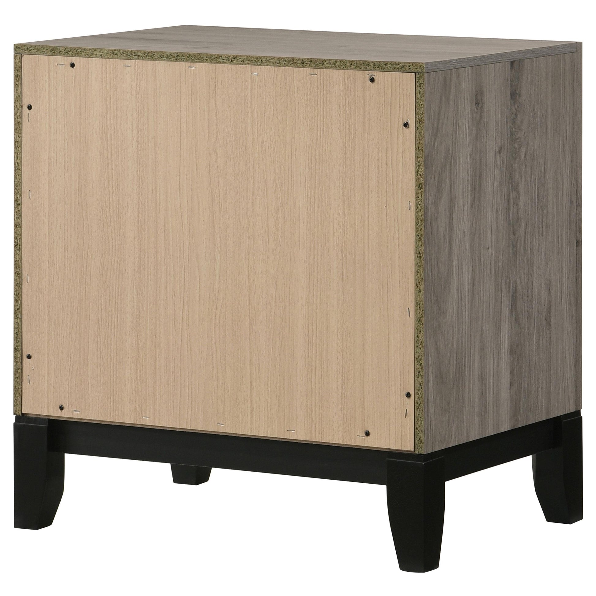  Coaster Furniture Valen 215912 2-drawer Nightstand Bedside Table - Light Taupe IMAGE 10