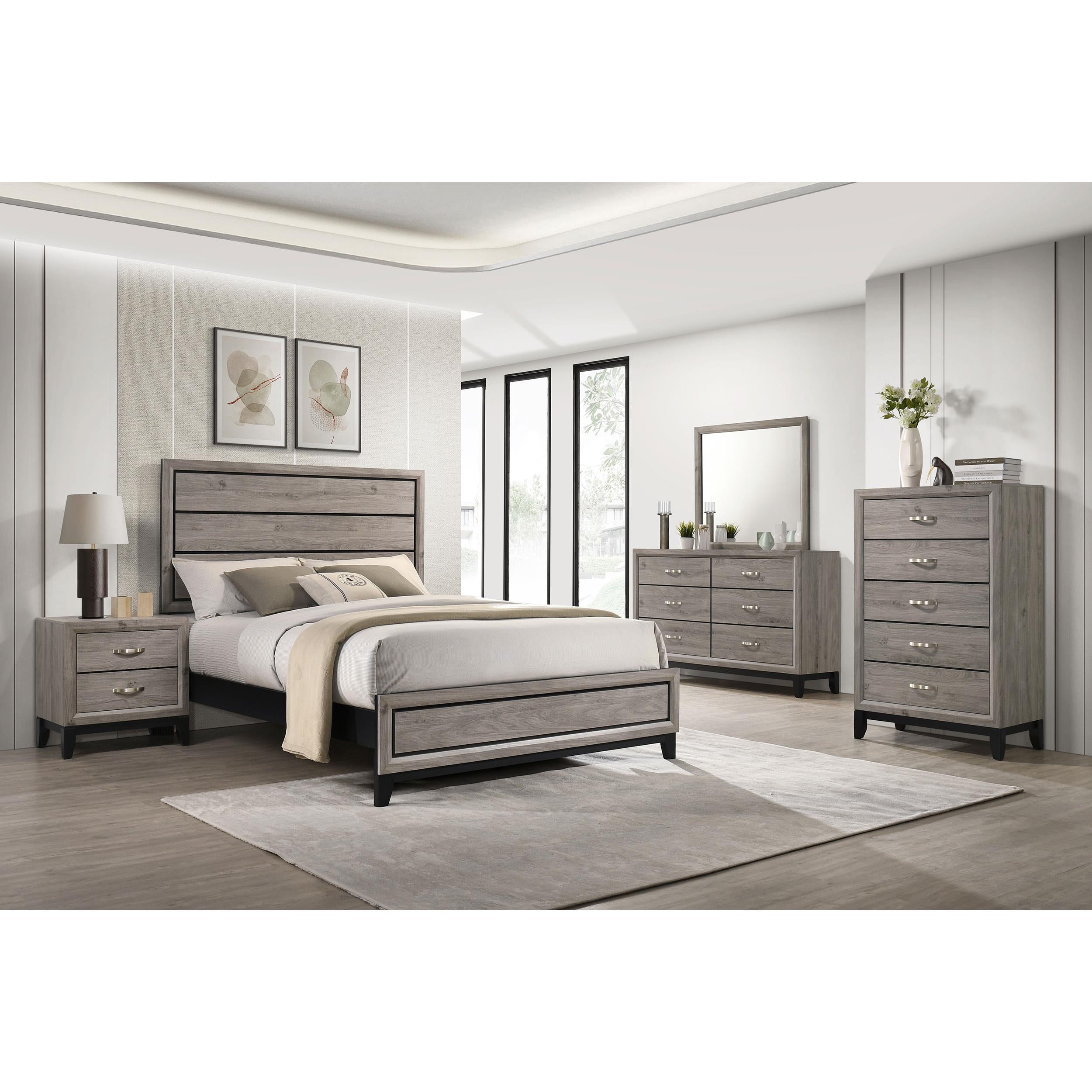  Coaster Furniture Valen 215912 2-drawer Nightstand Bedside Table - Light Taupe IMAGE 14
