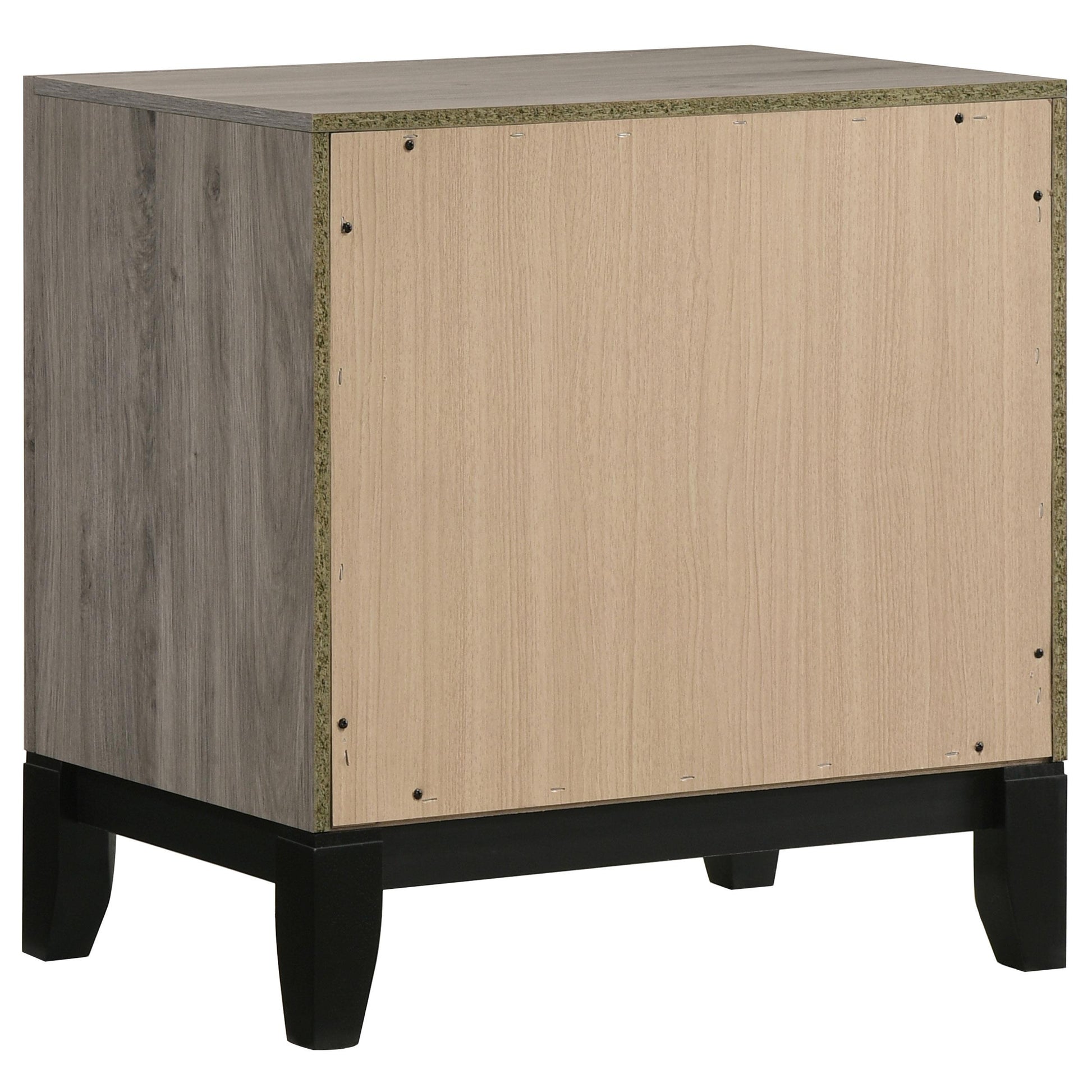  Coaster Furniture Valen 215912 2-drawer Nightstand Bedside Table - Light Taupe IMAGE 6