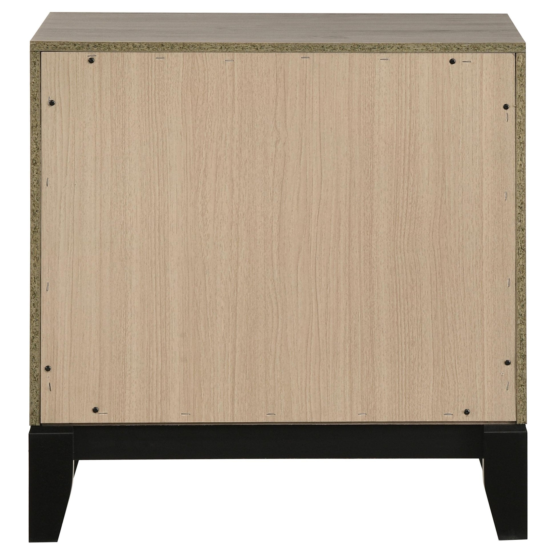  Coaster Furniture Valen 215912 2-drawer Nightstand Bedside Table - Light Taupe IMAGE 7