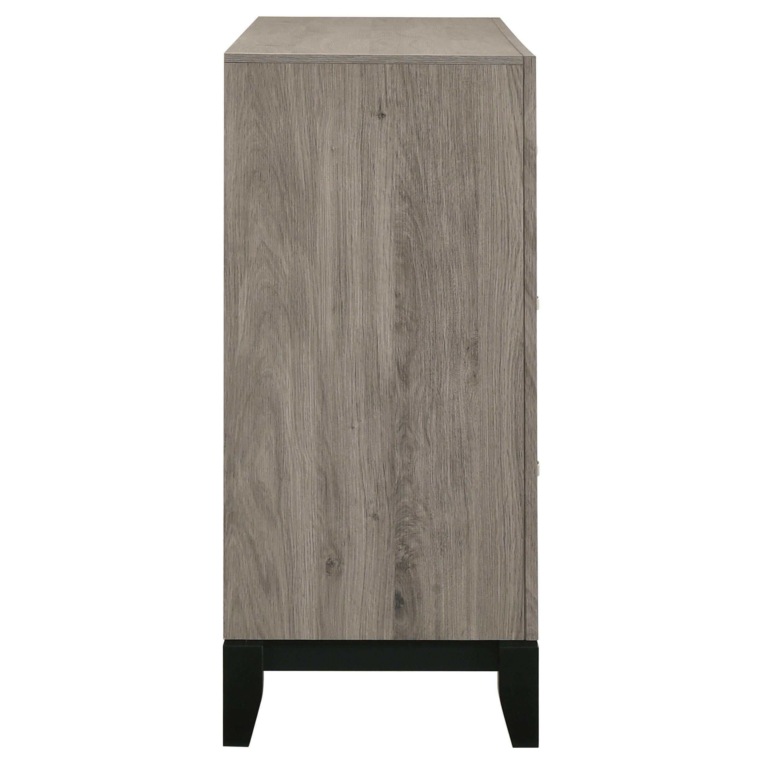  Coaster Furniture Valen 215913 6-drawer Bedroom Dresser Cabinet - Light Taupe IMAGE 3