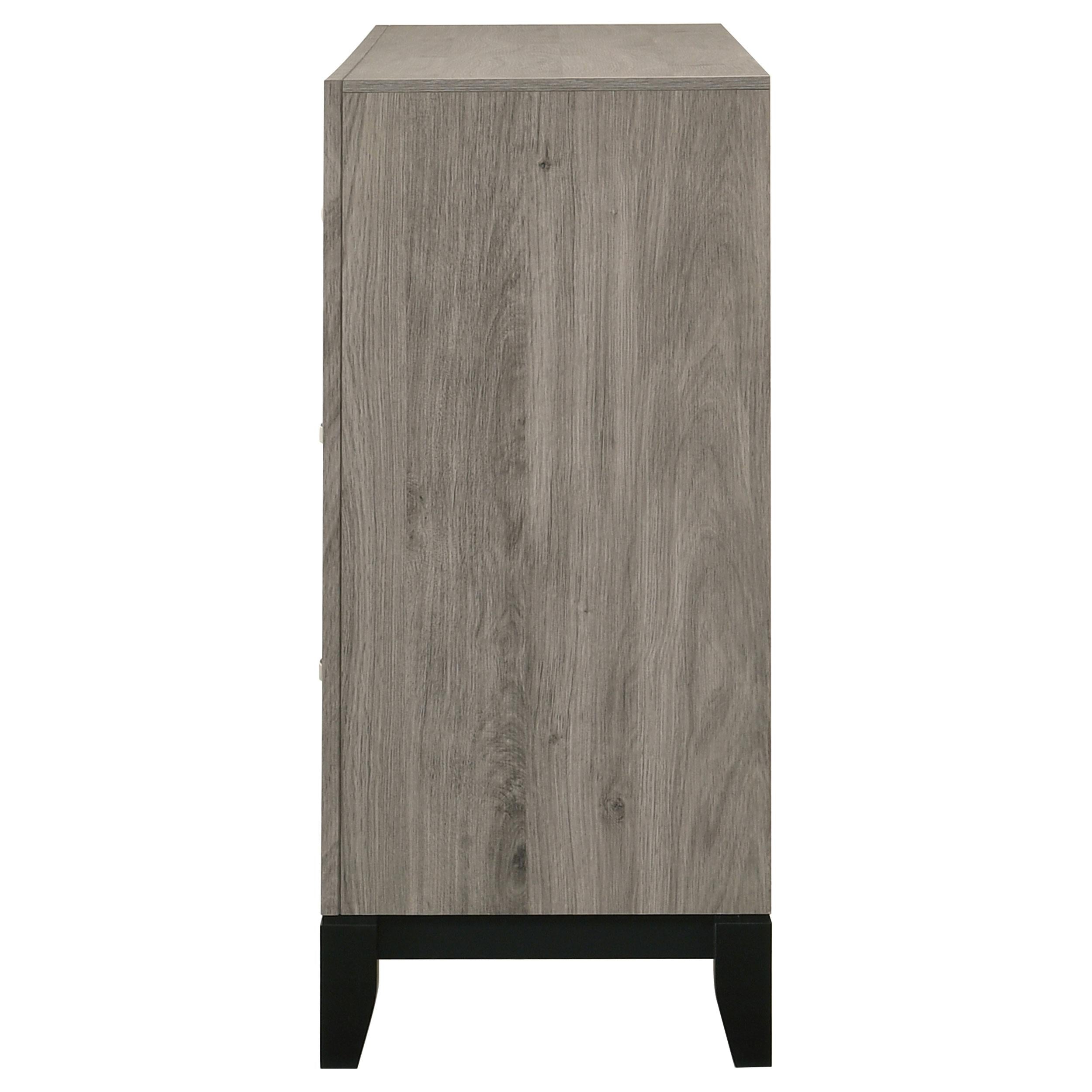  Coaster Furniture Valen 215913 6-drawer Bedroom Dresser Cabinet - Light Taupe IMAGE 4