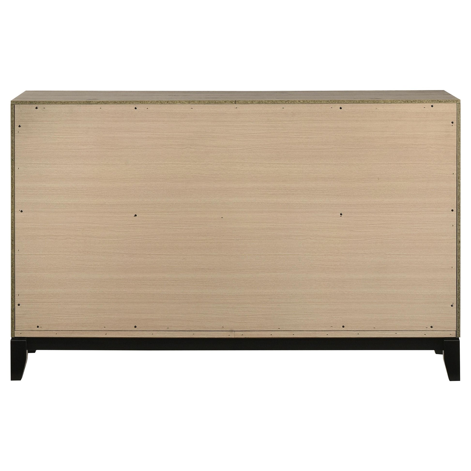  Coaster Furniture Valen 215913 6-drawer Bedroom Dresser Cabinet - Light Taupe IMAGE 8