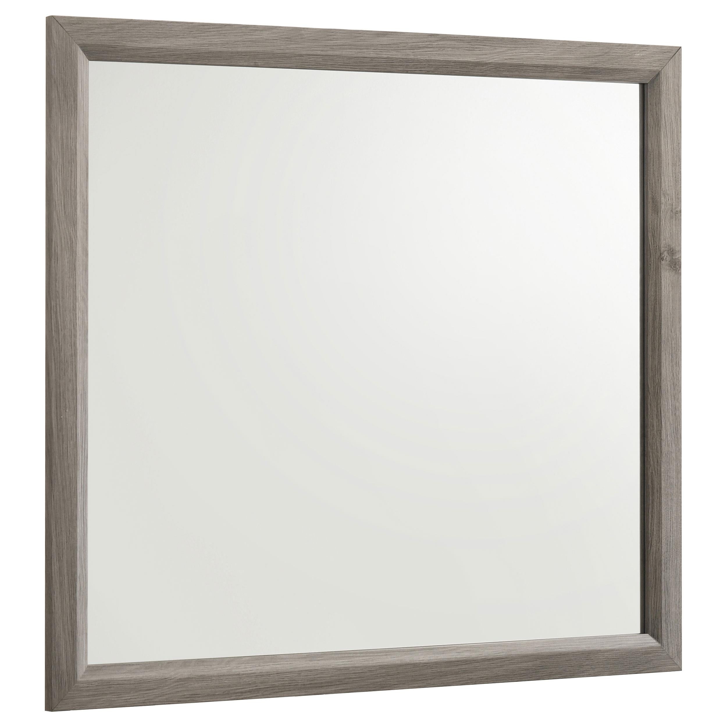  Coaster Furniture Valen 215914 Dresser Mirror - Light Taupe IMAGE 2