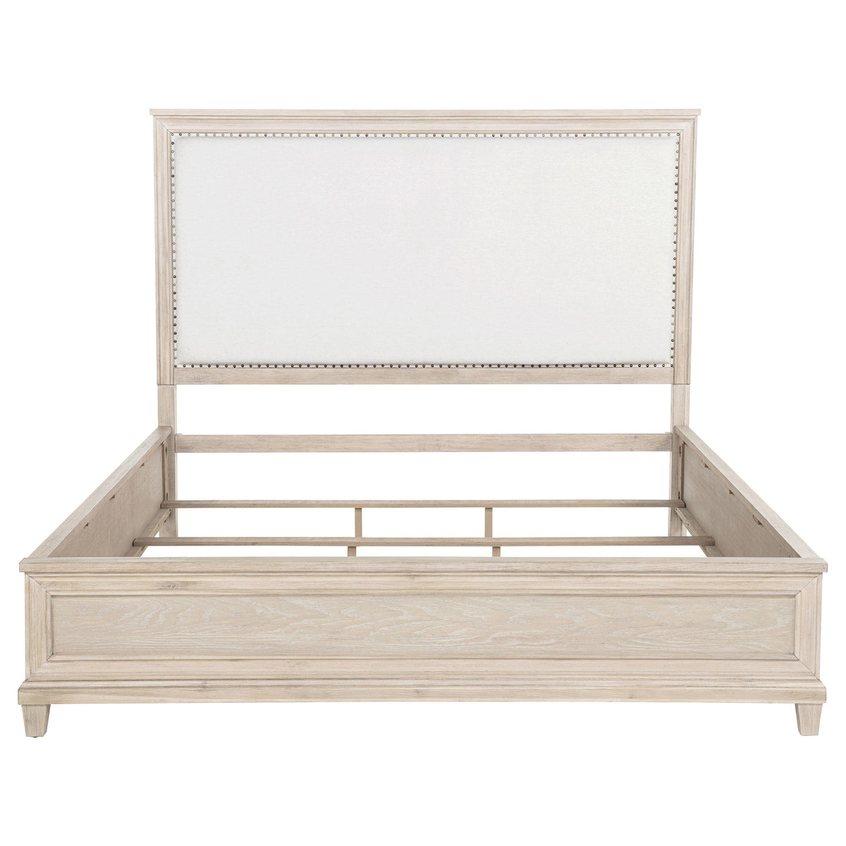  Coaster Furniture Pembroke 215921KE 66-inch Eastern King Panel Bed - Washed Oak IMAGE 10