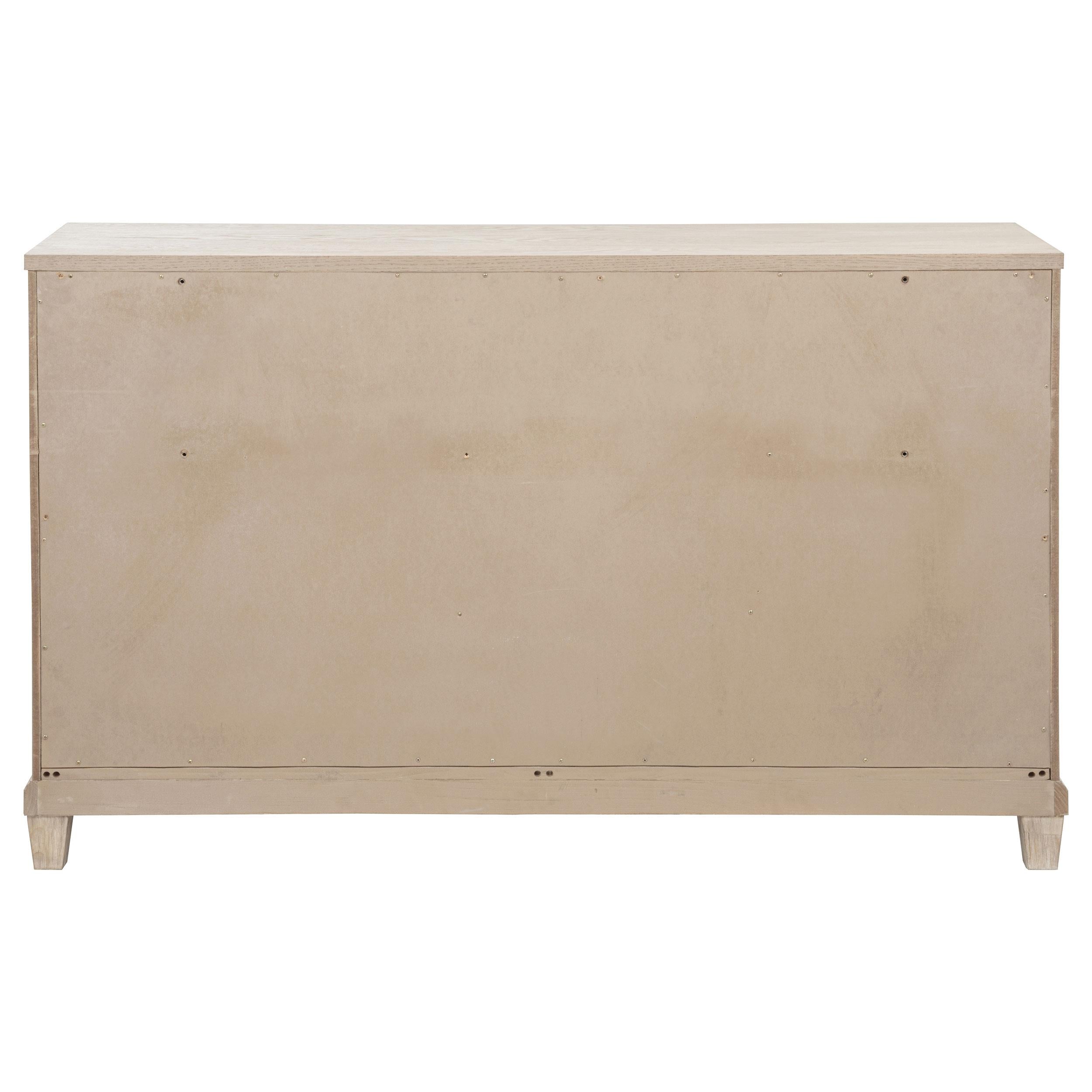  Coaster Furniture Pembroke 215923 6-drawer Bedroom Dresser Cabinet - Washed Oak IMAGE 6