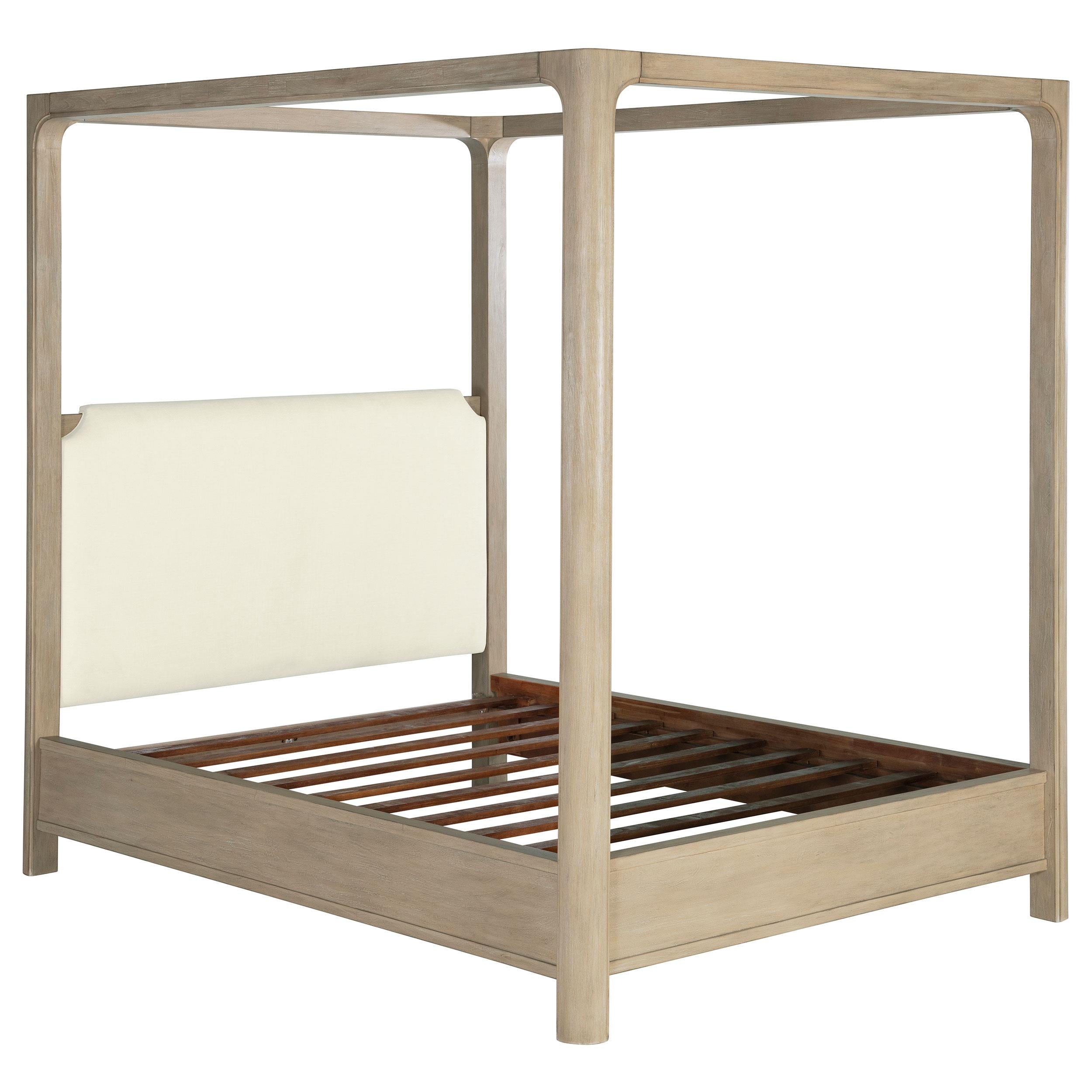  Coaster Furniture Solano 222520KE 85-inch Eastern King Canopy Bed - Weathered Mango IMAGE 1