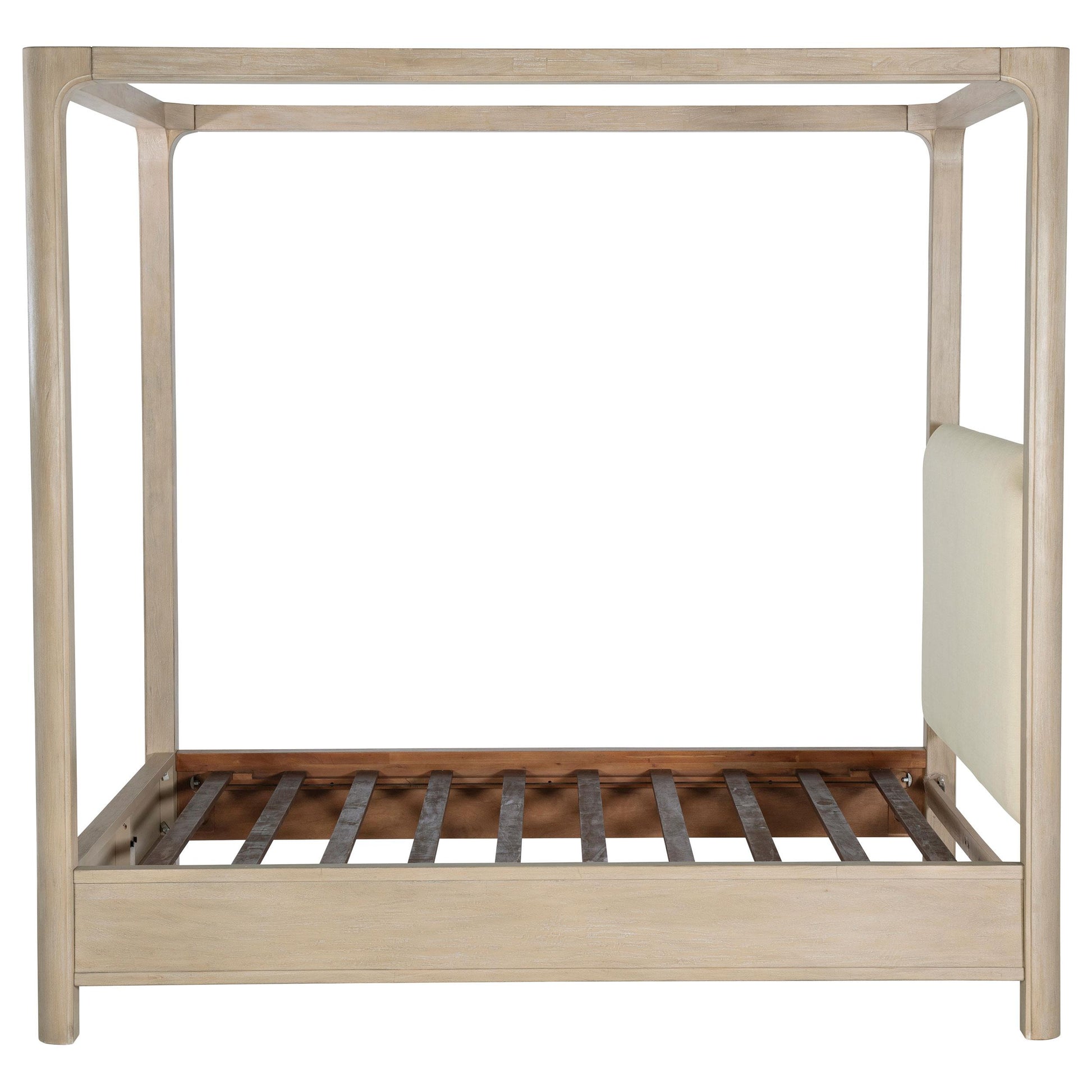  Coaster Furniture Solano 222520KE 85-inch Eastern King Canopy Bed - Weathered Mango IMAGE 2
