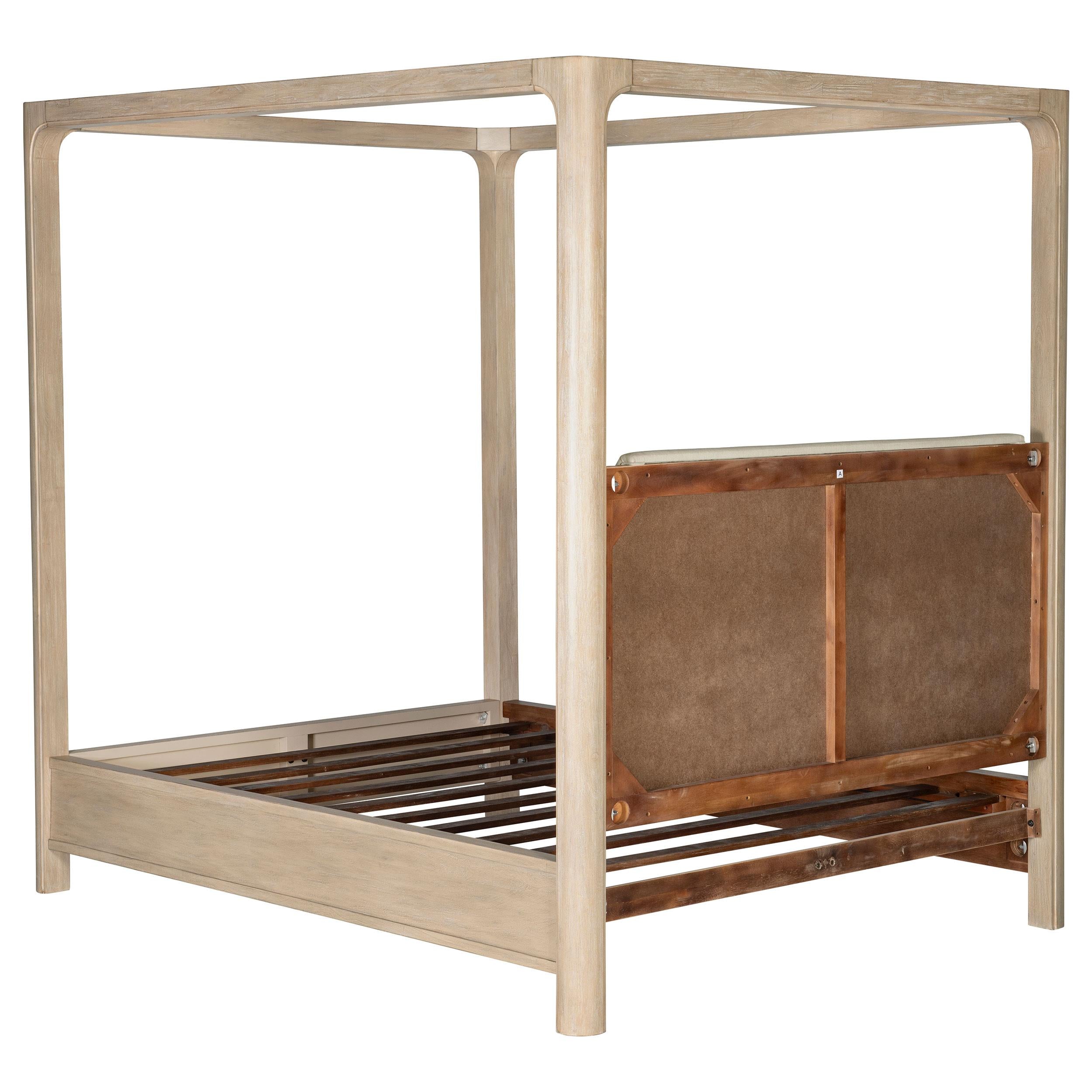  Coaster Furniture Solano 222520KE 85-inch Eastern King Canopy Bed - Weathered Mango IMAGE 3