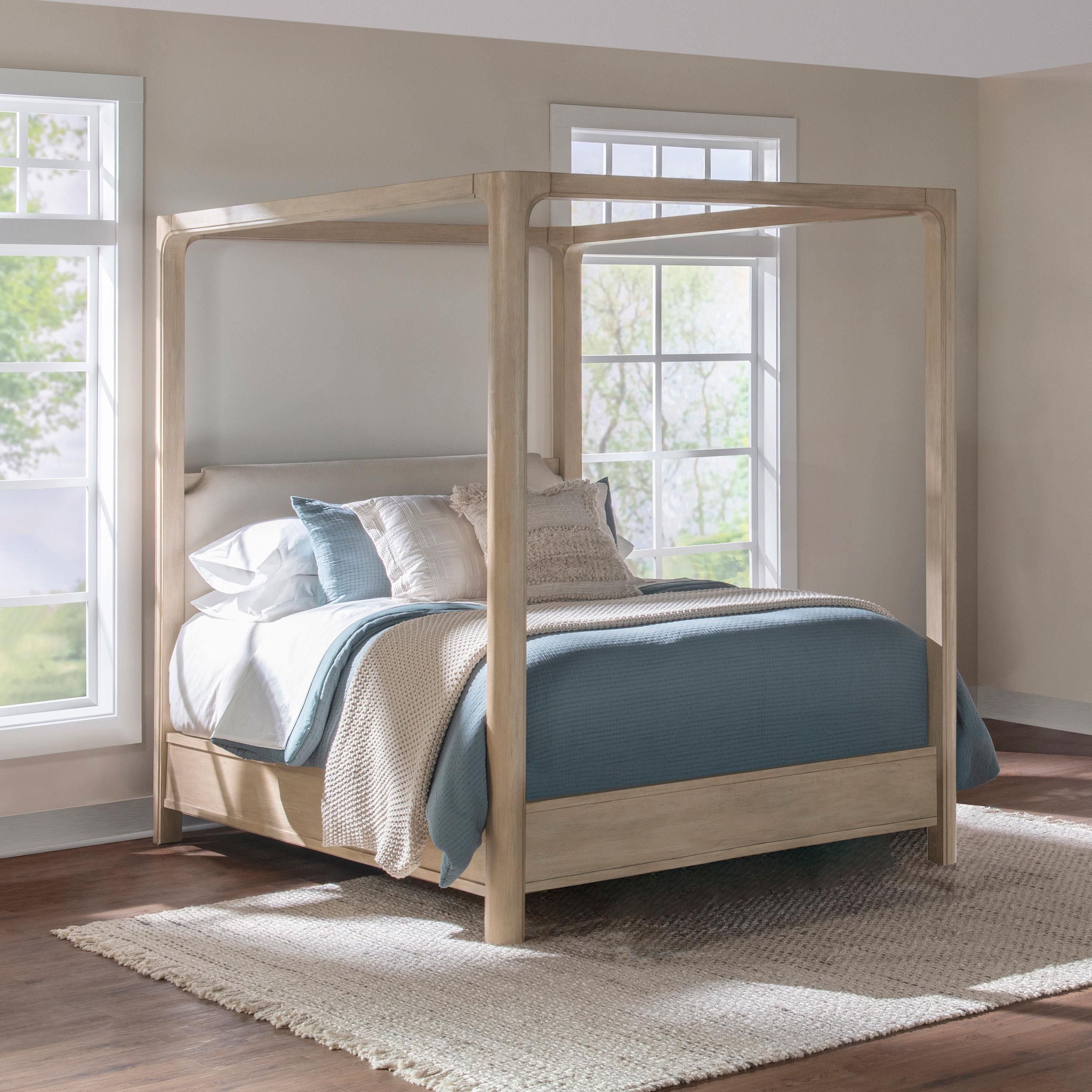  Coaster Furniture Solano 222520KE 85-inch Eastern King Canopy Bed - Weathered Mango IMAGE 4