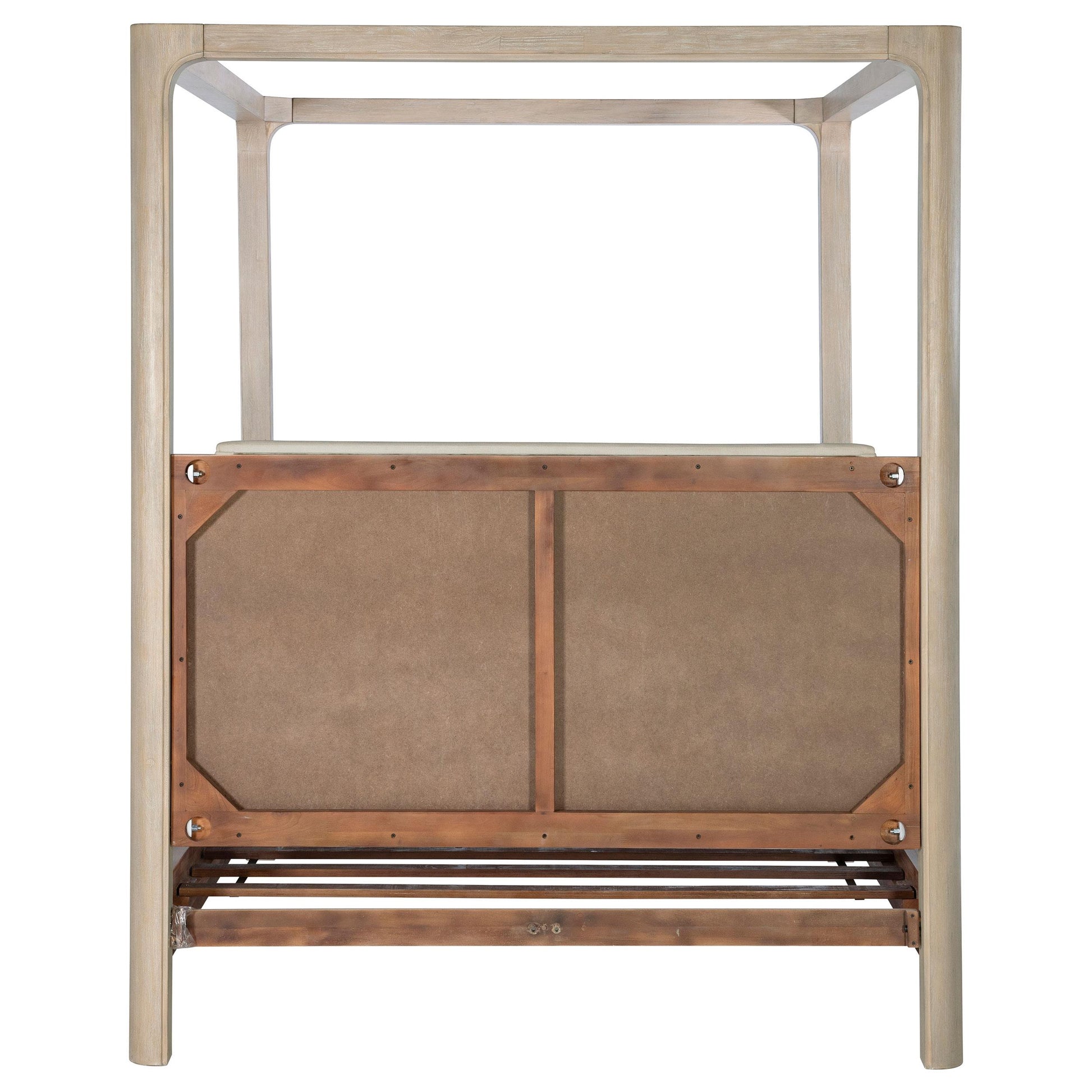  Coaster Furniture Solano 222520KE 85-inch Eastern King Canopy Bed - Weathered Mango IMAGE 6