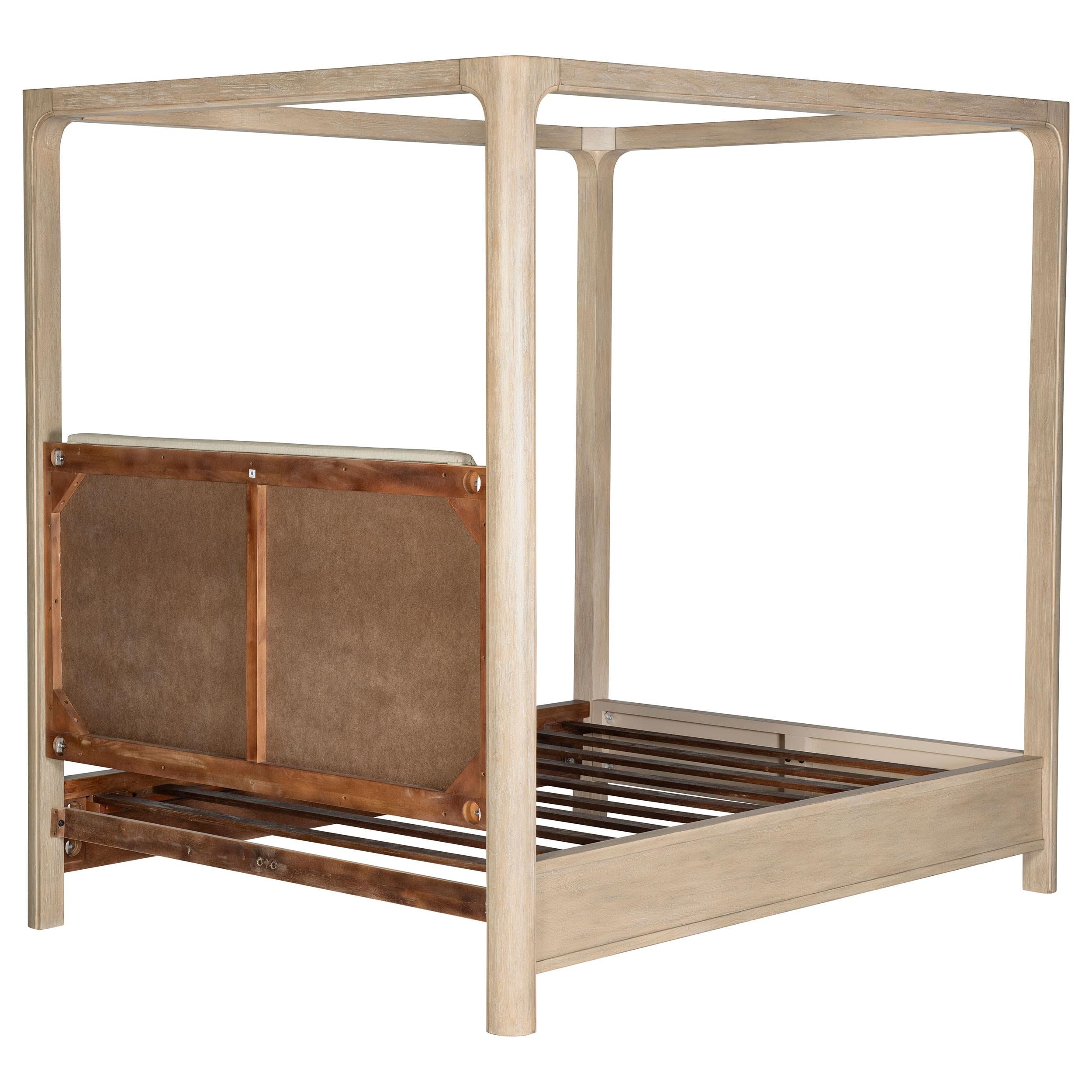  Coaster Furniture Solano 222520KE 85-inch Eastern King Canopy Bed - Weathered Mango IMAGE 9