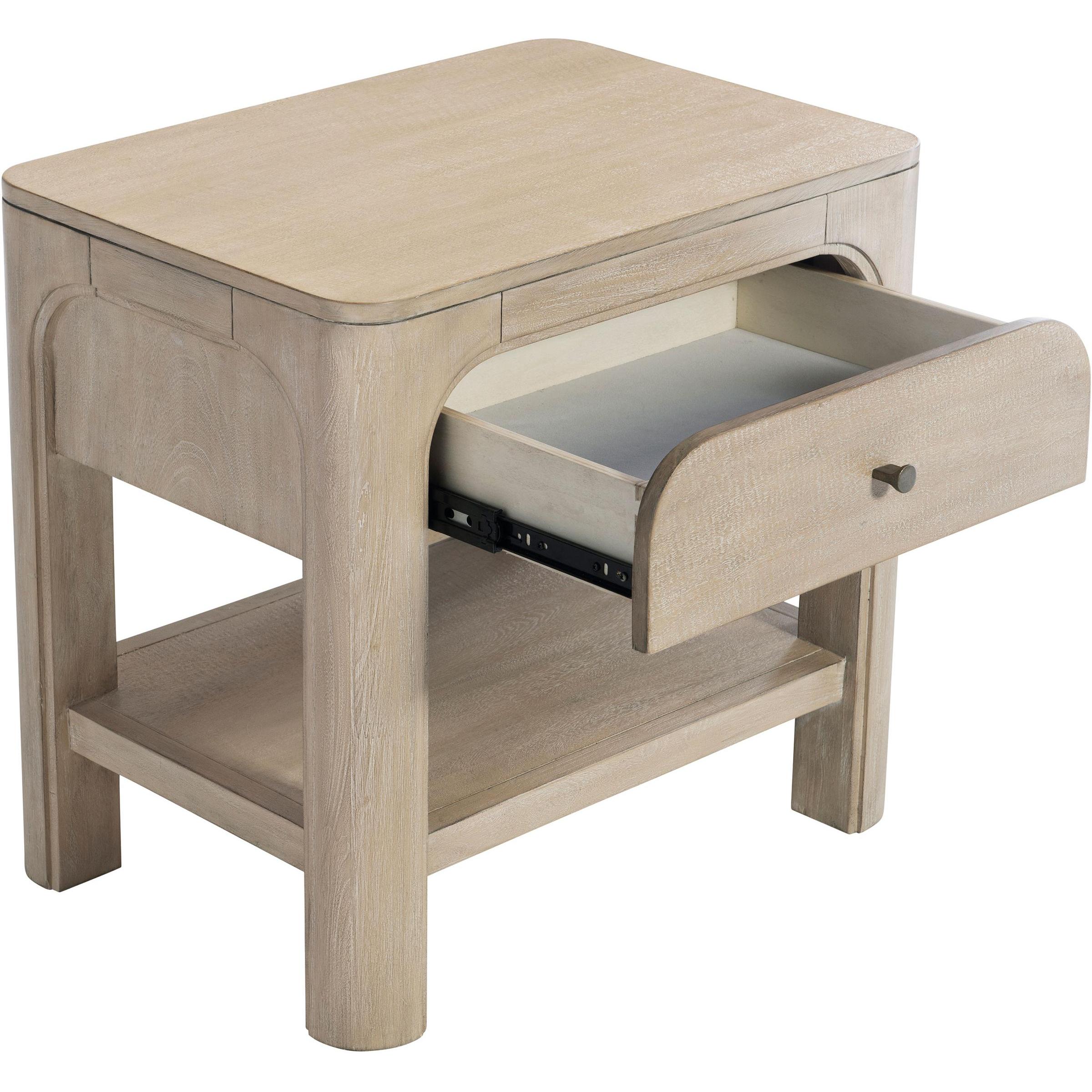  Coaster Furniture Solano 222522 1-drawer Nightstand Bedside Table - Weathered Mango IMAGE 10