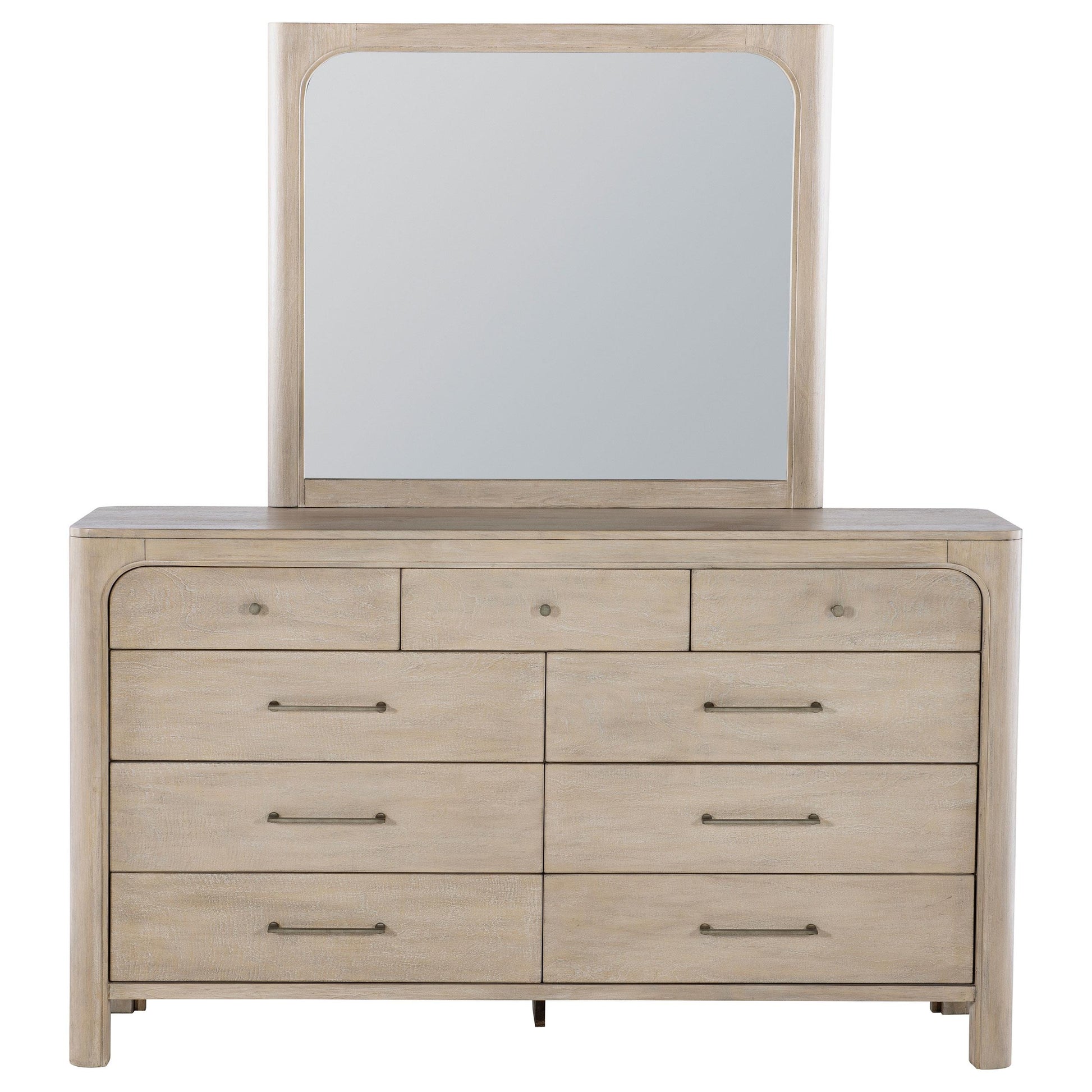  Coaster Furniture Solano 222523M 9-drawer Bedroom Dresser with Mirror - Weathered Mango IMAGE 8