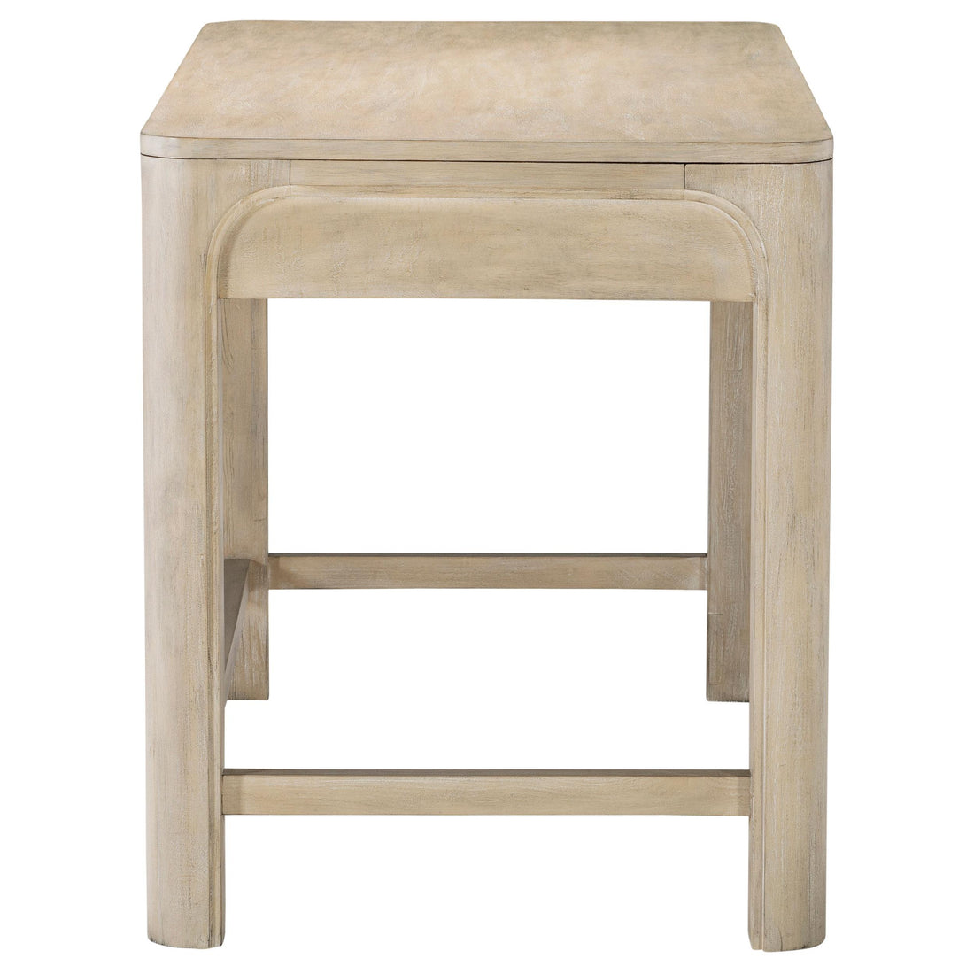  Coaster Furniture Solano 222527 2-drawer Makeup Table Vanity Desk - Weathered Mango IMAGE 1