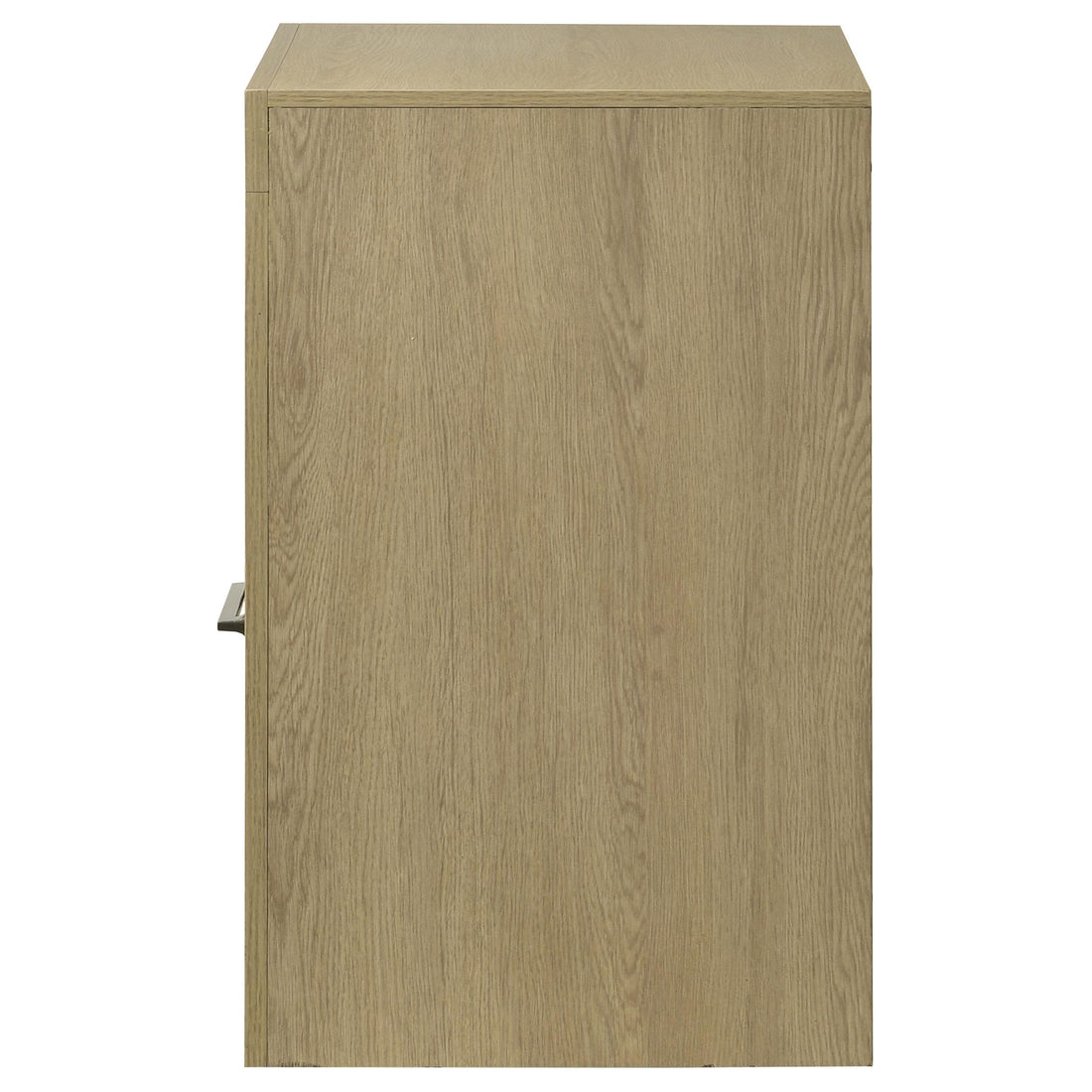  Coaster Furniture Hendricks 222652 1-drawer Nightstand Bedside Table with Cubby - Light Oak IMAGE 1
