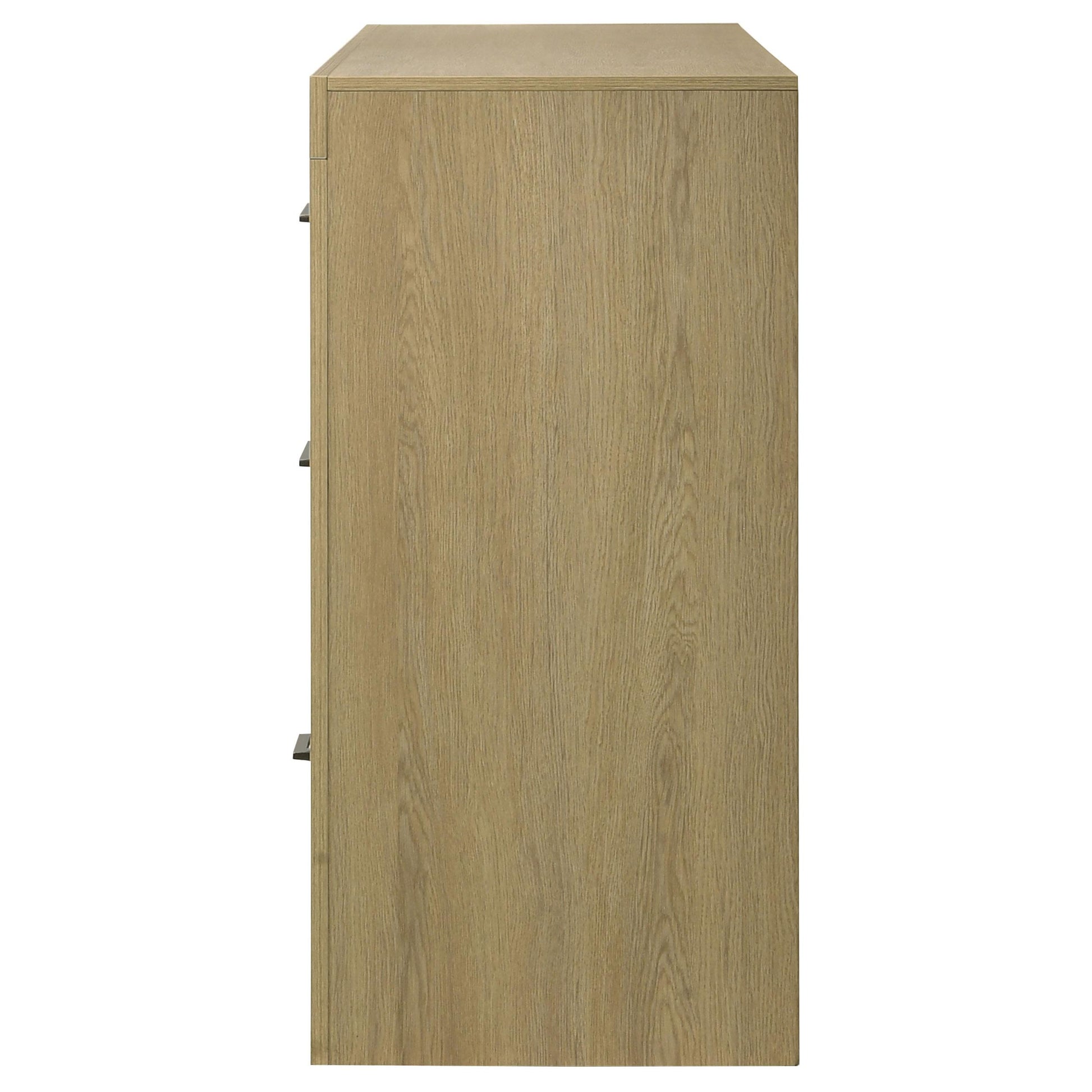  Coaster Furniture Hendricks 222653 6-drawer Bedroom Dresser Storage Cabinet - Light Oak IMAGE 2