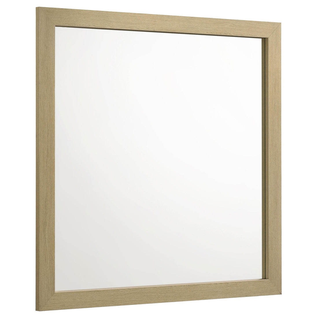  Coaster Furniture Hendricks 222654 Dresser Mirror - Light Oak IMAGE 1