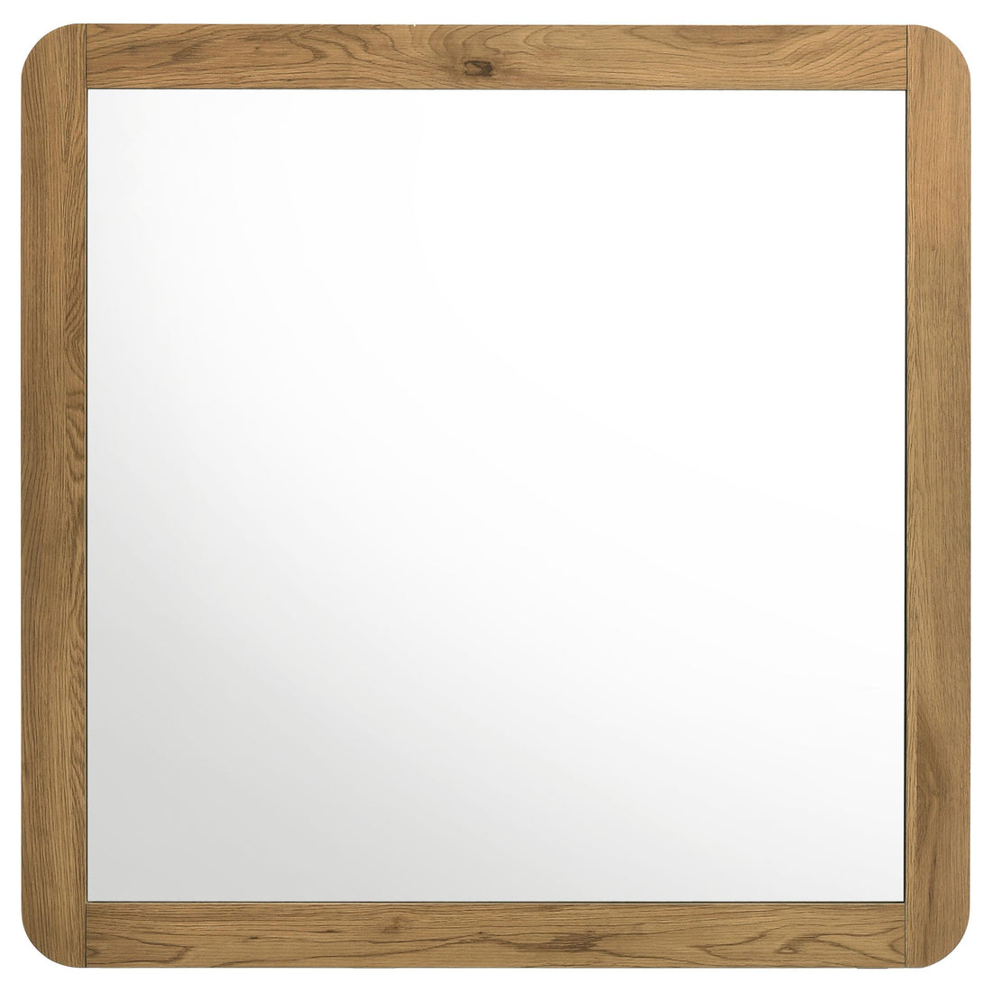  Coaster Furniture Bennett 222904 Bedroom Dresser Mirror - Light Oak IMAGE 1