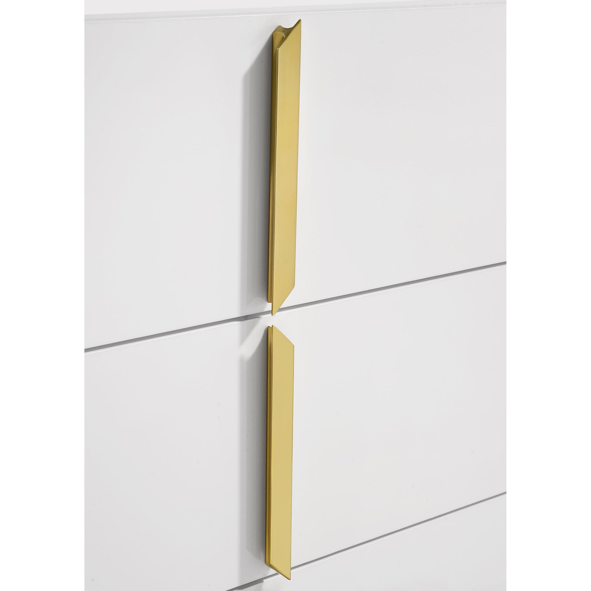  Coaster Furniture Ines 223092 2-drawer Nightstand Bedside Table - White High Gloss IMAGE 10