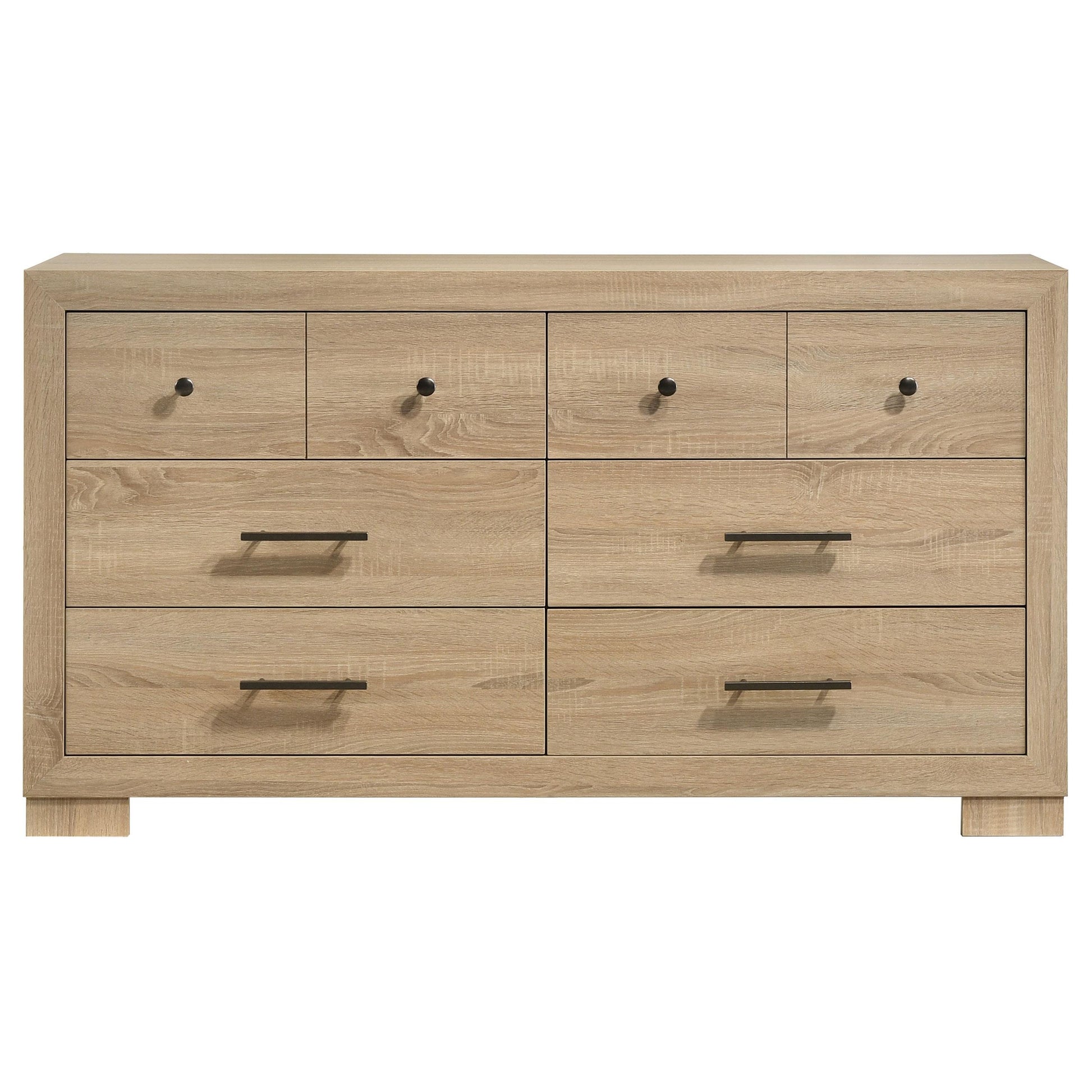  Coaster Furniture Arielle 223113 6-drawer Bedroom Dresser Cabinet - Light Oak IMAGE 7
