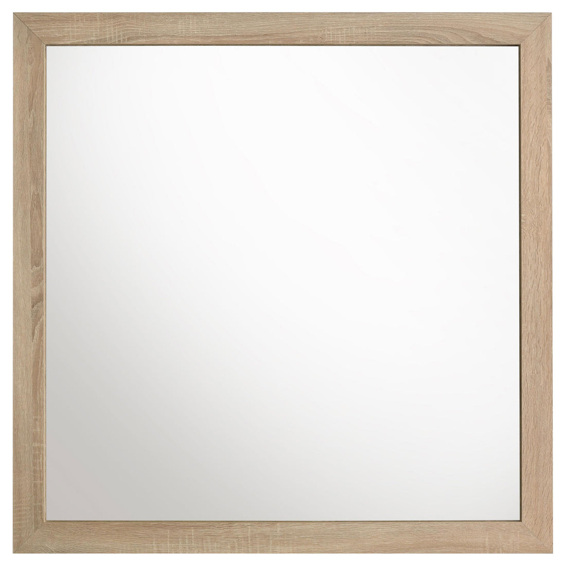  Coaster Furniture Arielle 223114 Dresser Mirror - Light Oak IMAGE 1