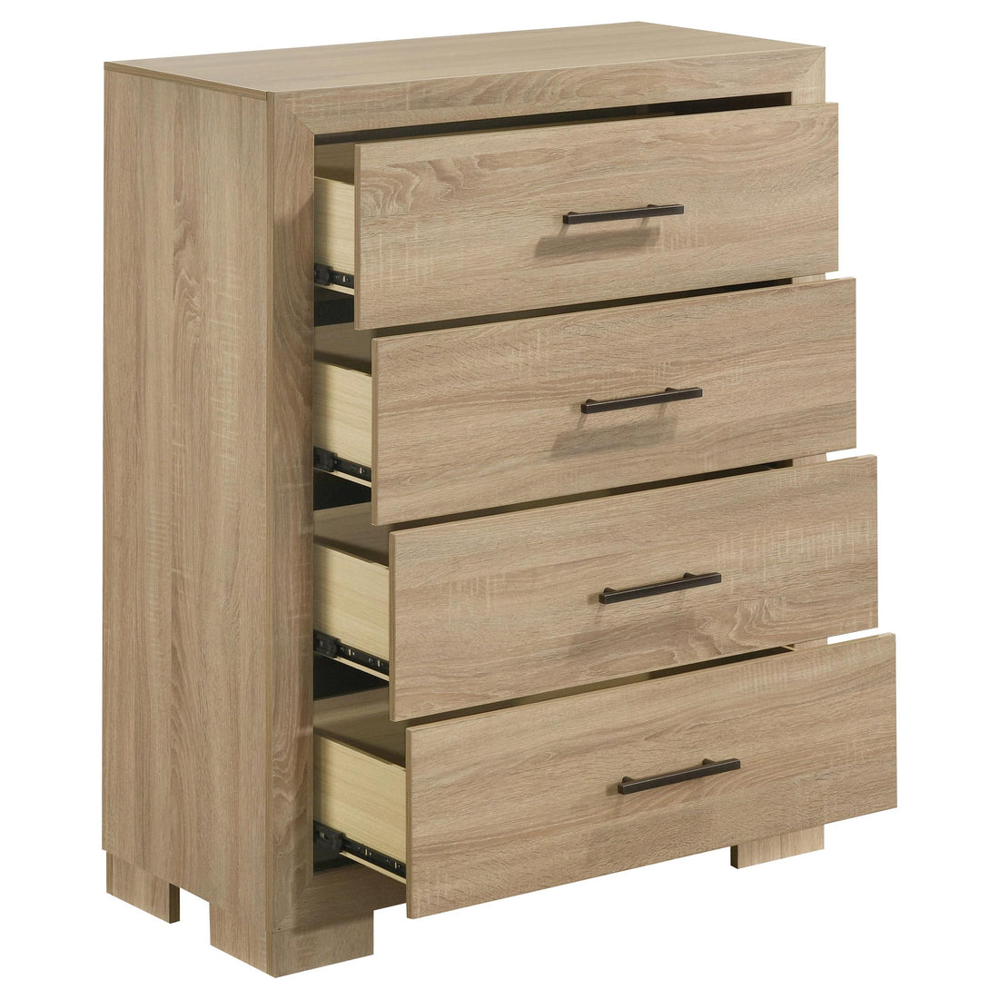  Coaster Furniture Arielle 223115 4-drawer Bedroom Chest - Light Oak IMAGE 1