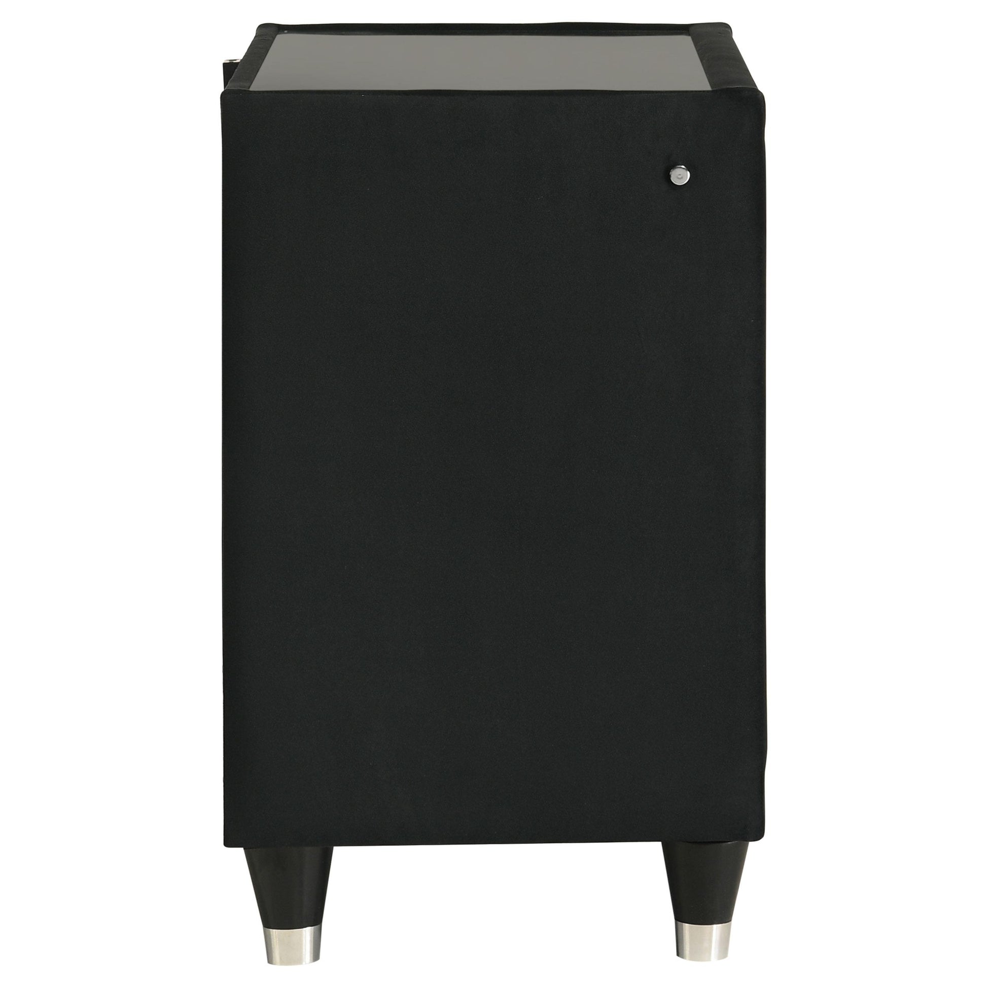  Coaster Furniture Lorient 223162 2-drawer LED Nightstand with USB - Black IMAGE 10