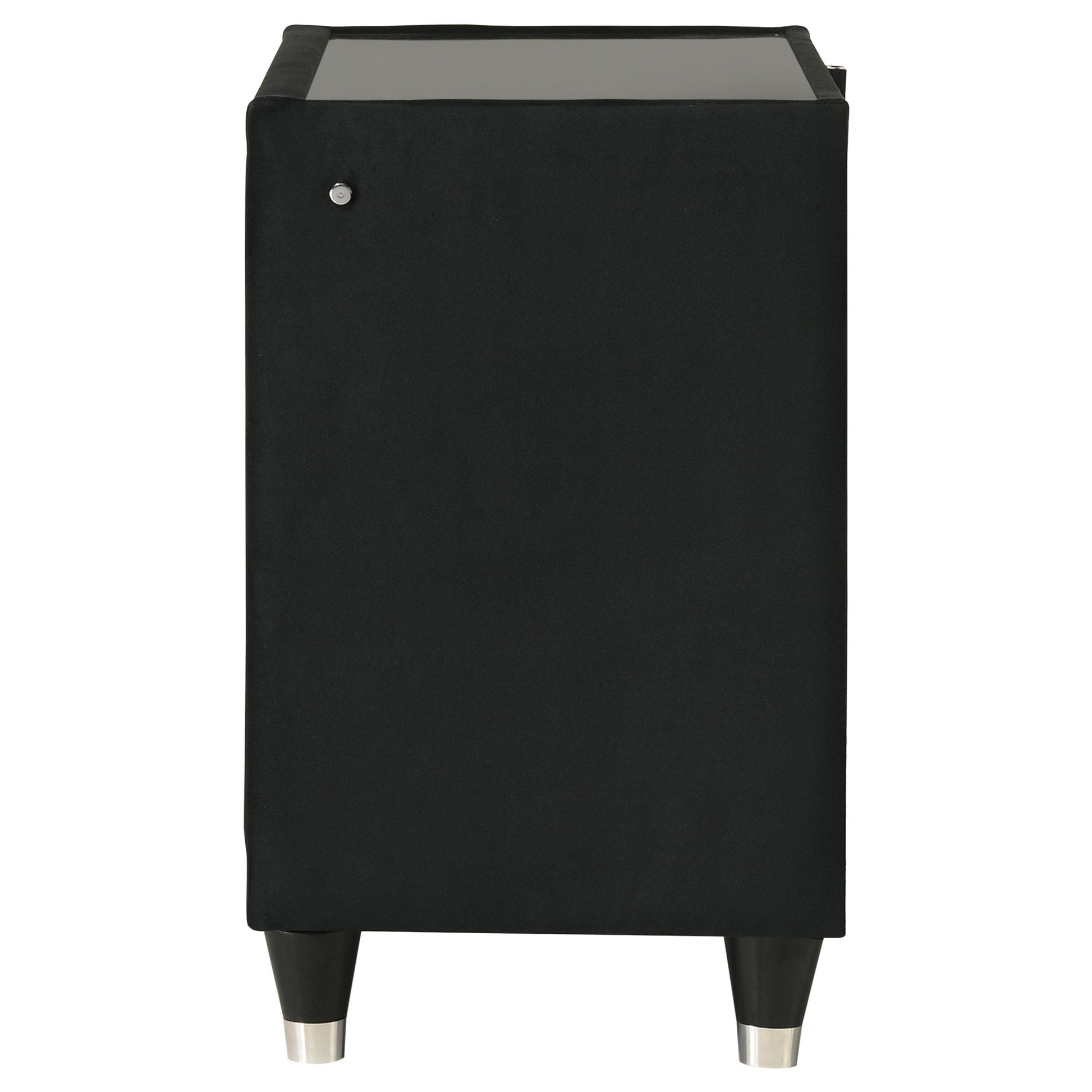  Coaster Furniture Lorient 223162 2-drawer LED Nightstand with USB - Black IMAGE 14