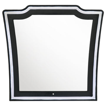  Coaster Furniture Lorient 223164 LED Dresser Mirror - Black IMAGE 1