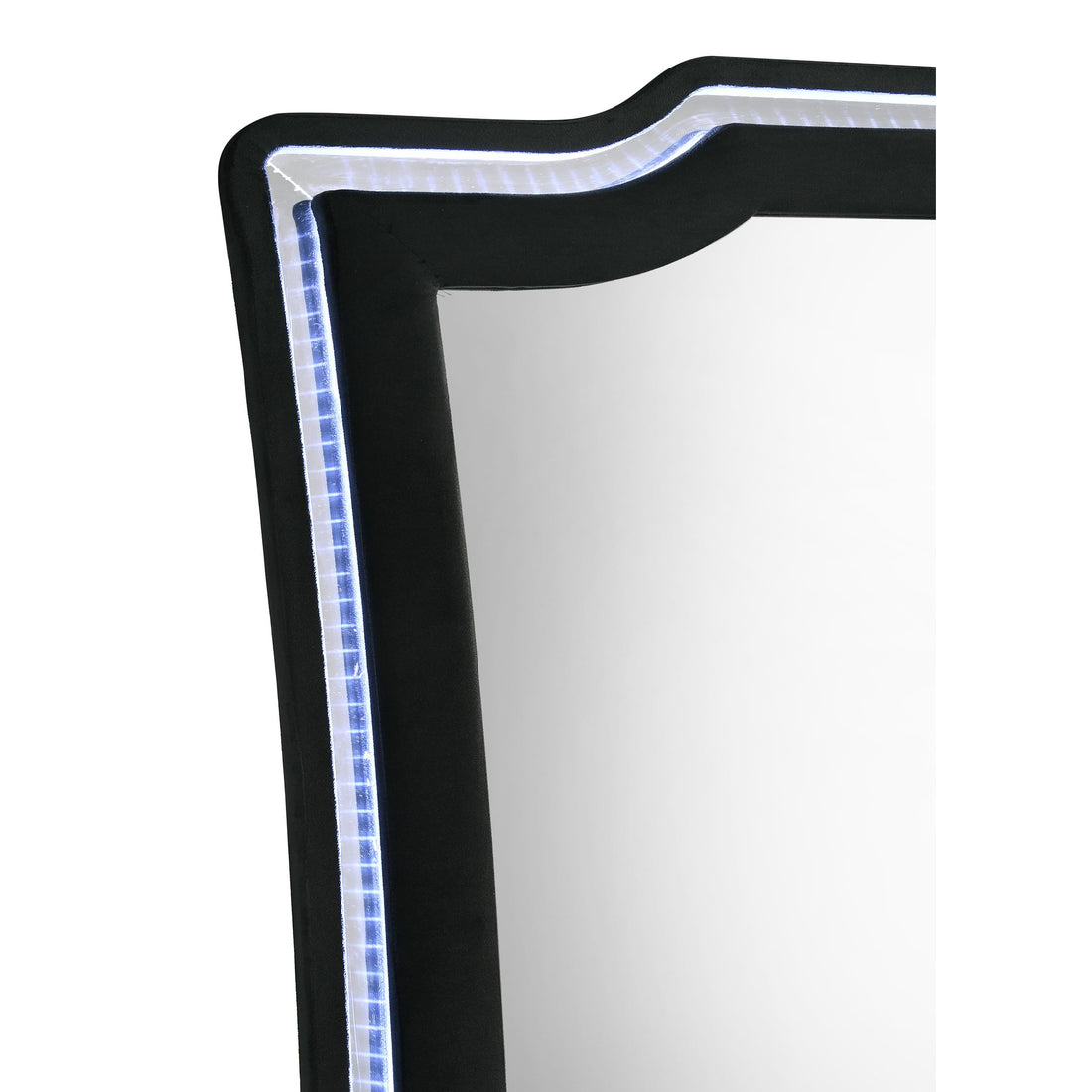  Coaster Furniture Lorient 223164 LED Dresser Mirror - Black IMAGE 1