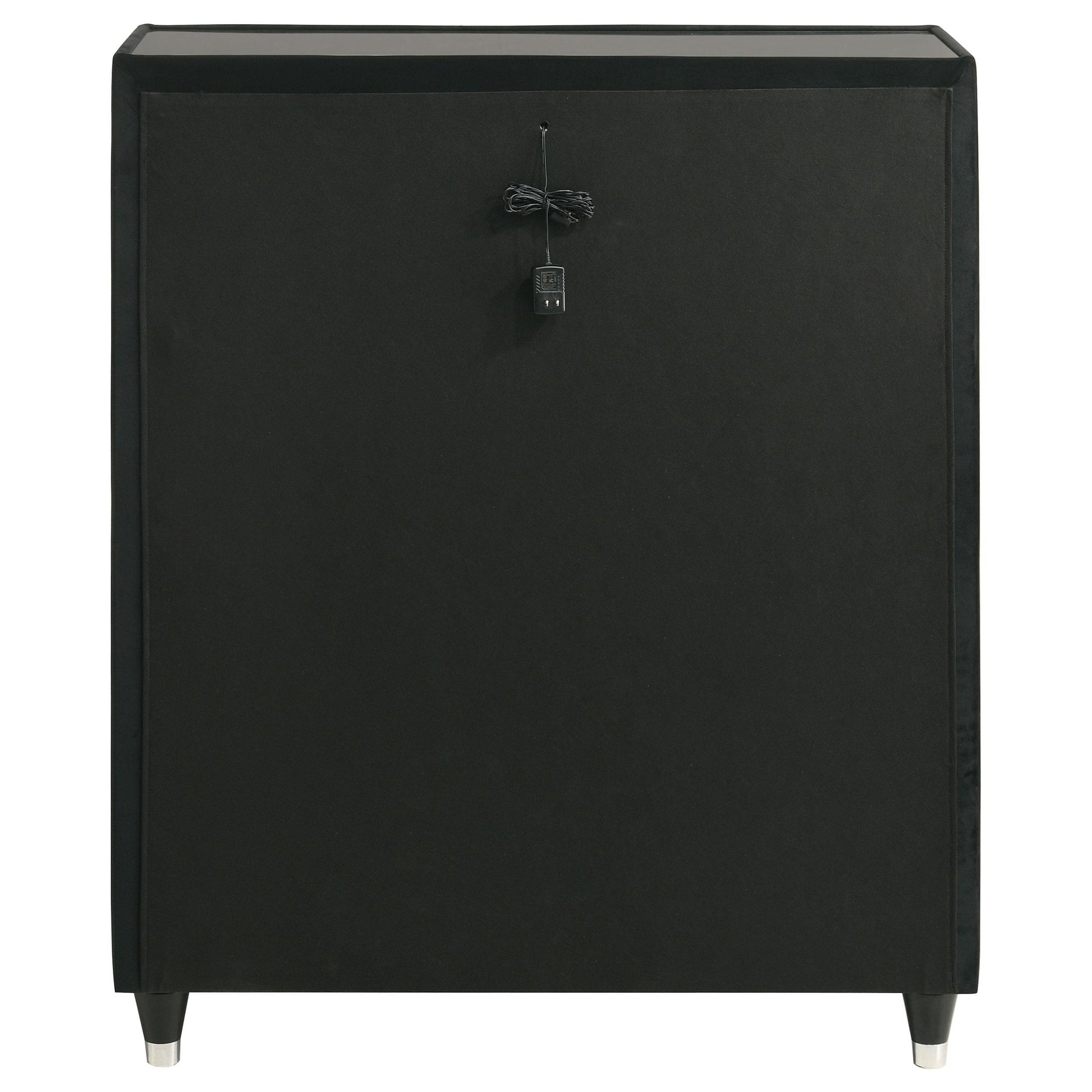 Coaster Furniture Lorient 223165 5-drawer LED Chest - Black IMAGE 4