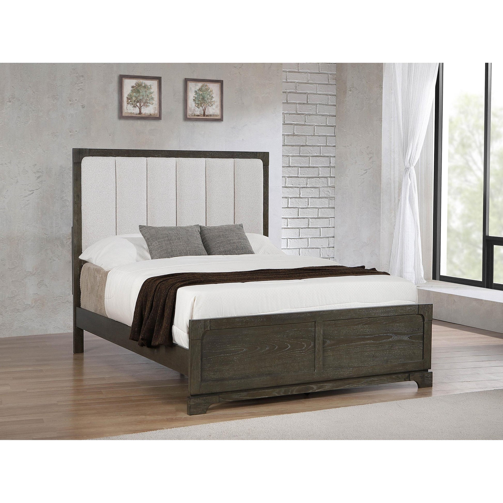  Coaster Furniture Gran 224930Q Park 59-inch Queen Panel Bed - Dark Cocoa IMAGE 3