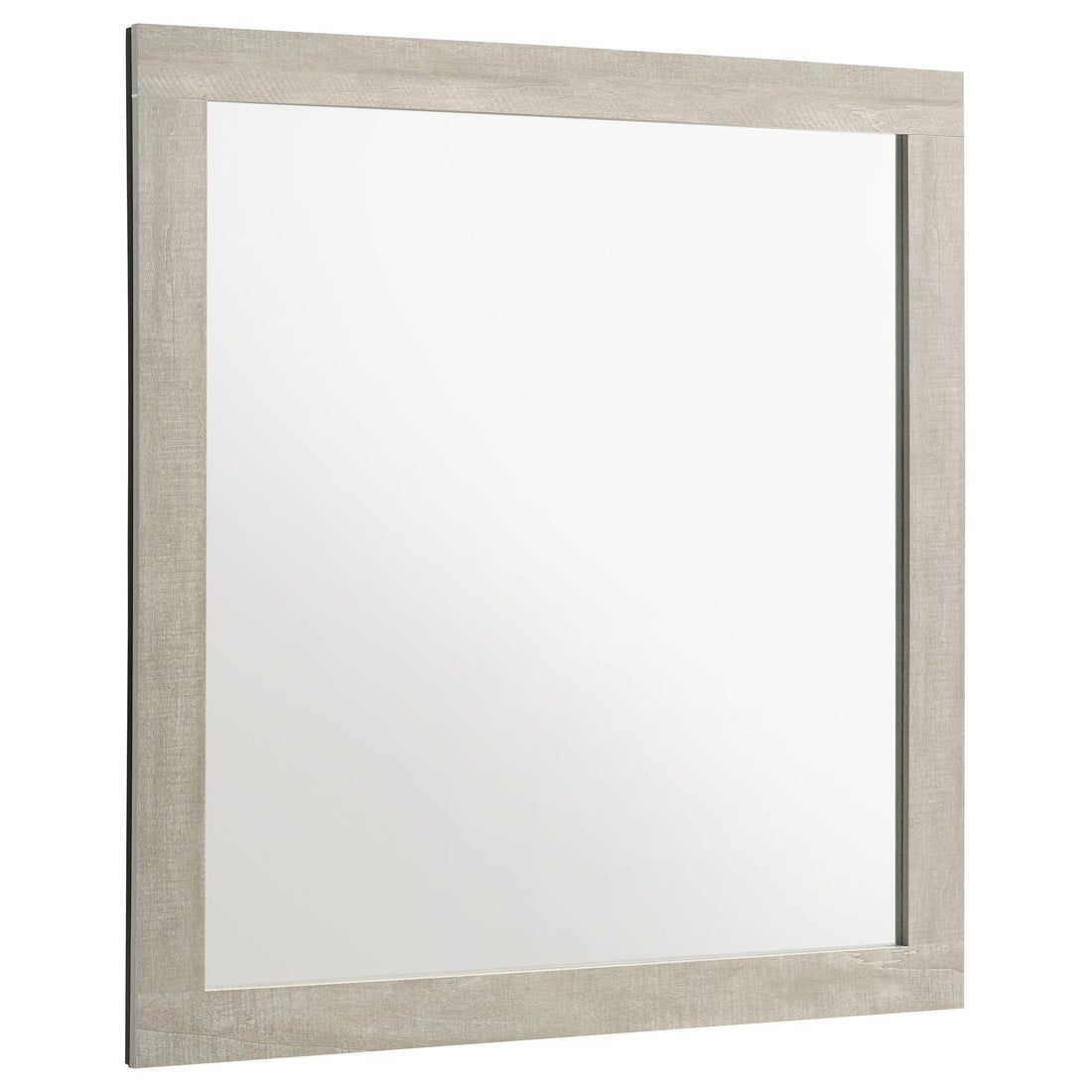  Coaster Furniture Trenton 225064 Dresser Mirror - Rustic Cream IMAGE 1