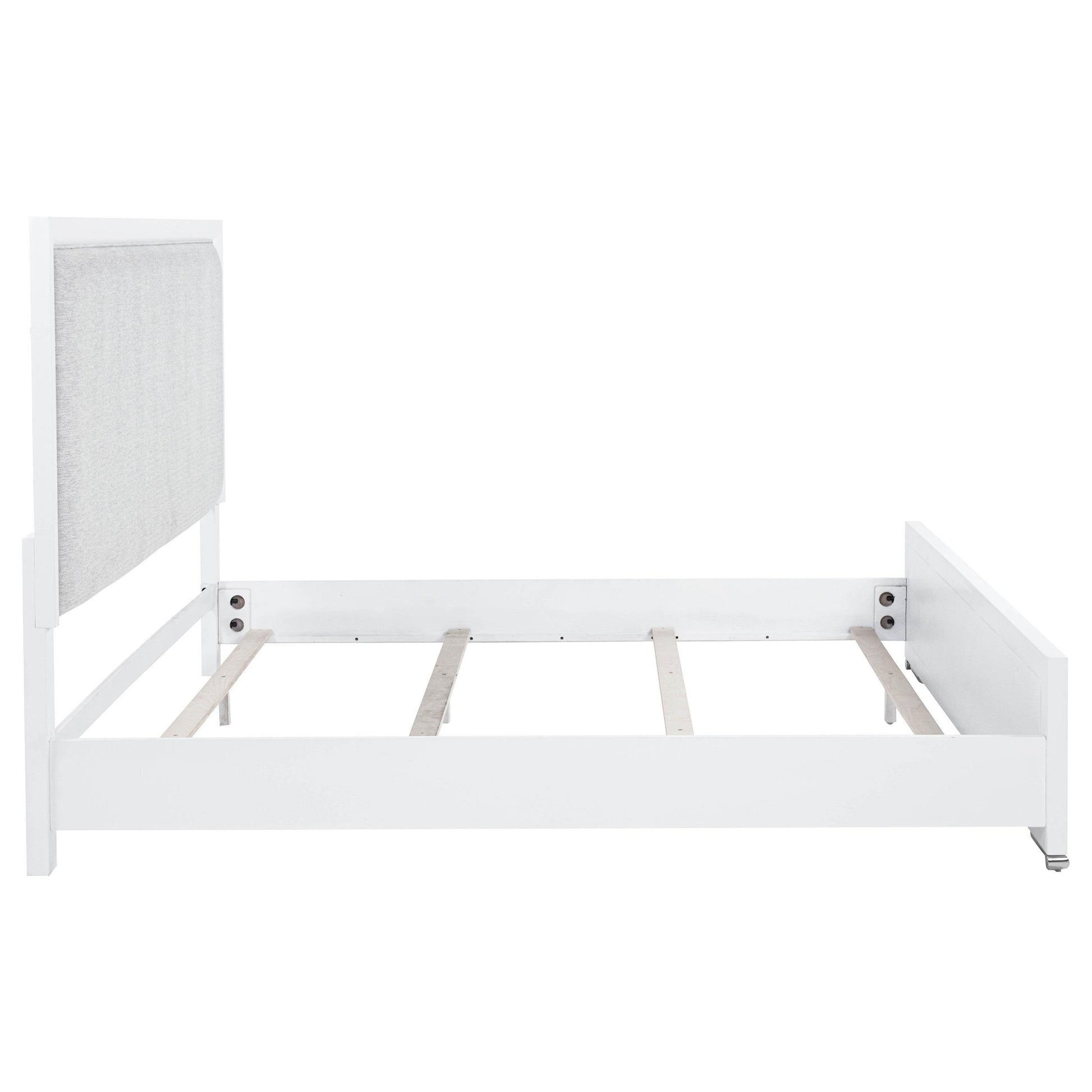  Coaster Furniture Gracemont 225071KE 57-inch Eastern King Panel Bed - Grey/White IMAGE 5
