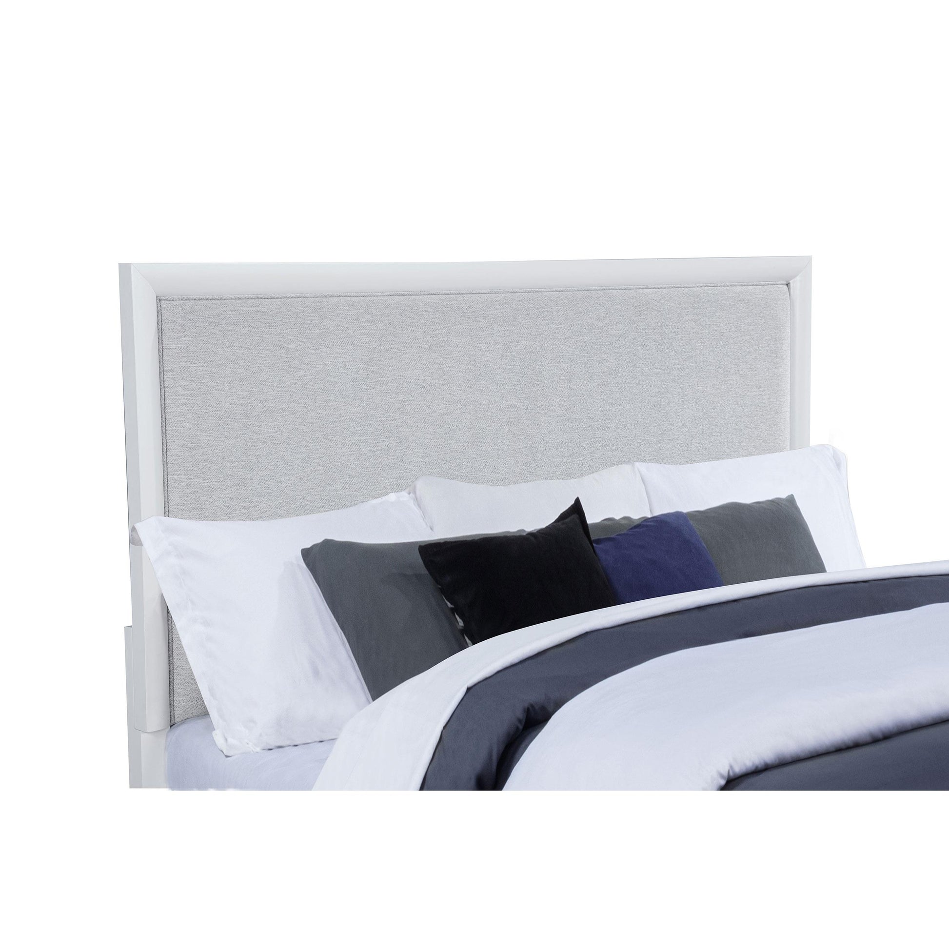  Coaster Furniture Gracemont 225071KE 57-inch Eastern King Panel Bed - Grey/White IMAGE 8