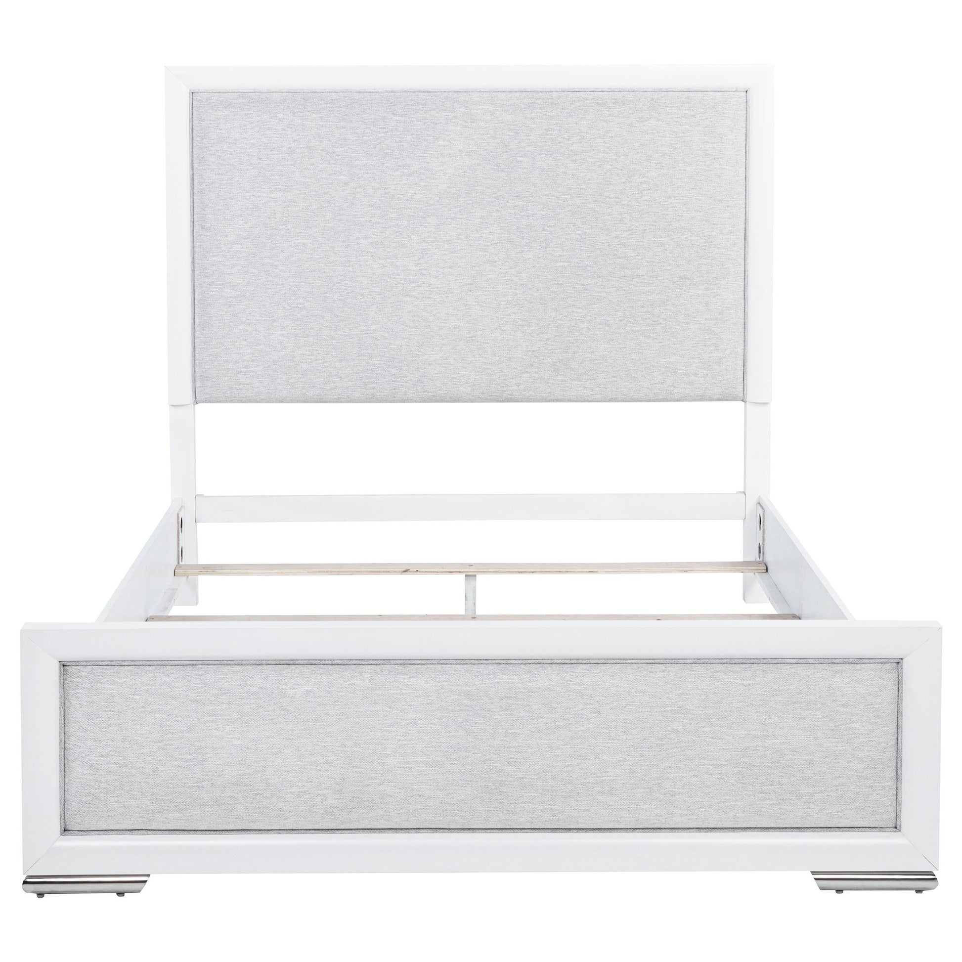  Coaster Furniture Gracemont 225071Q 57-inch Queen Panel Bed - Grey/White IMAGE 7