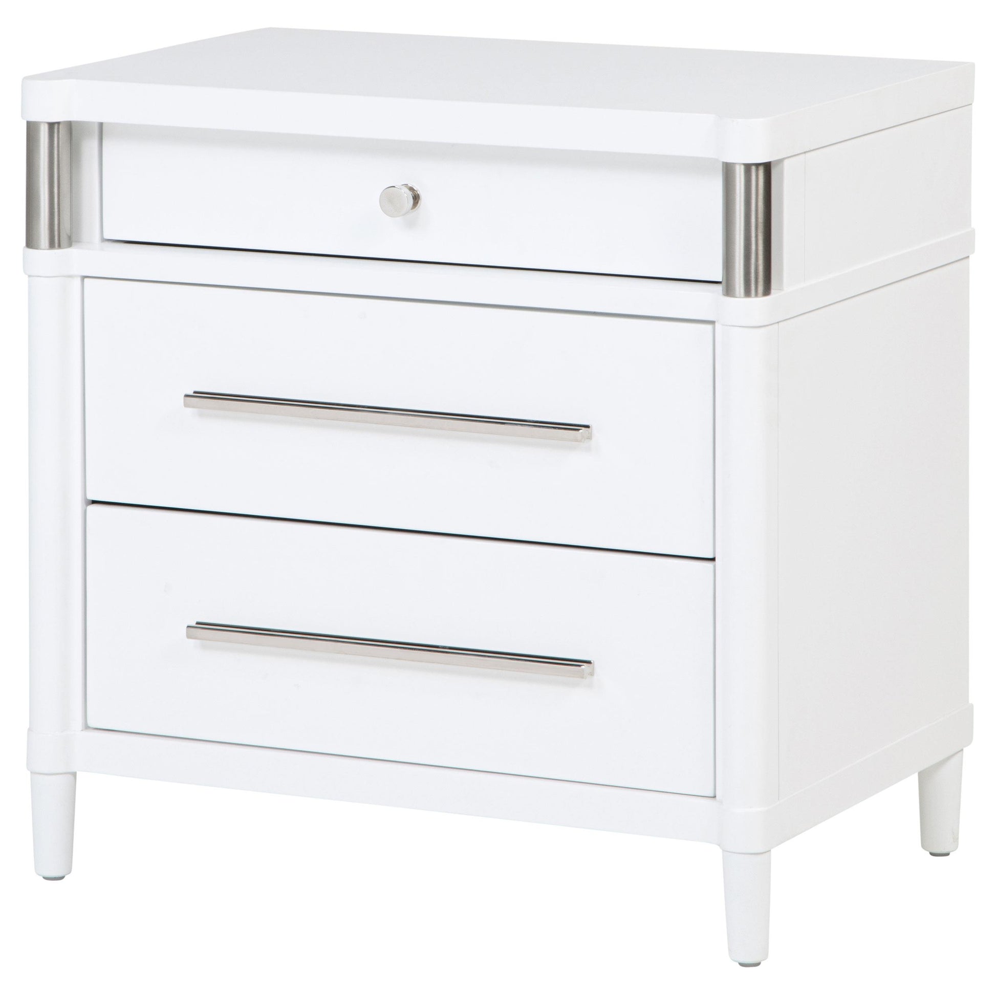  Coaster Furniture Gracemont 225072 3-drawer Bedroom Nightstand Bedside Table - White IMAGE 10