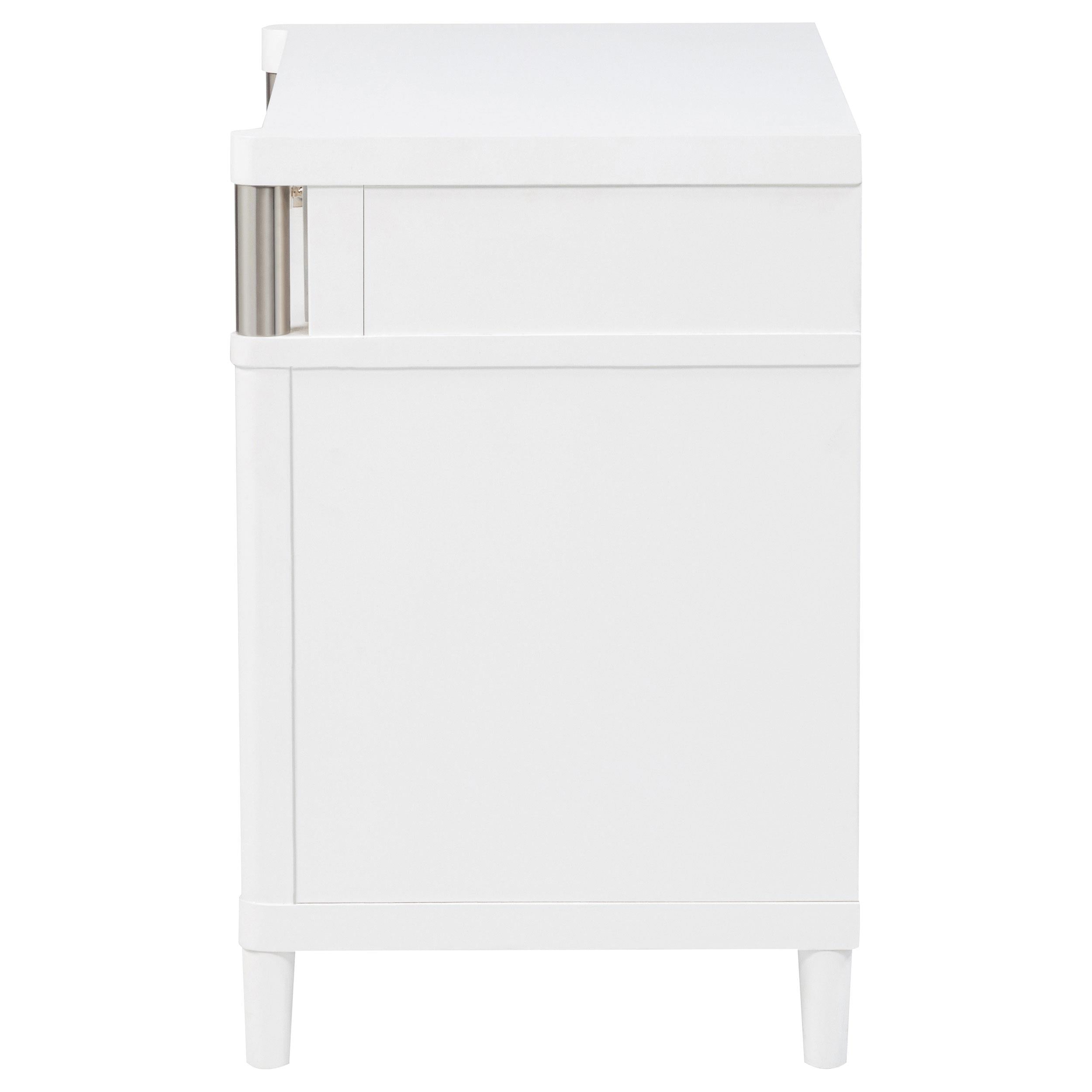  Coaster Furniture Gracemont 225072 3-drawer Bedroom Nightstand Bedside Table - White IMAGE 14