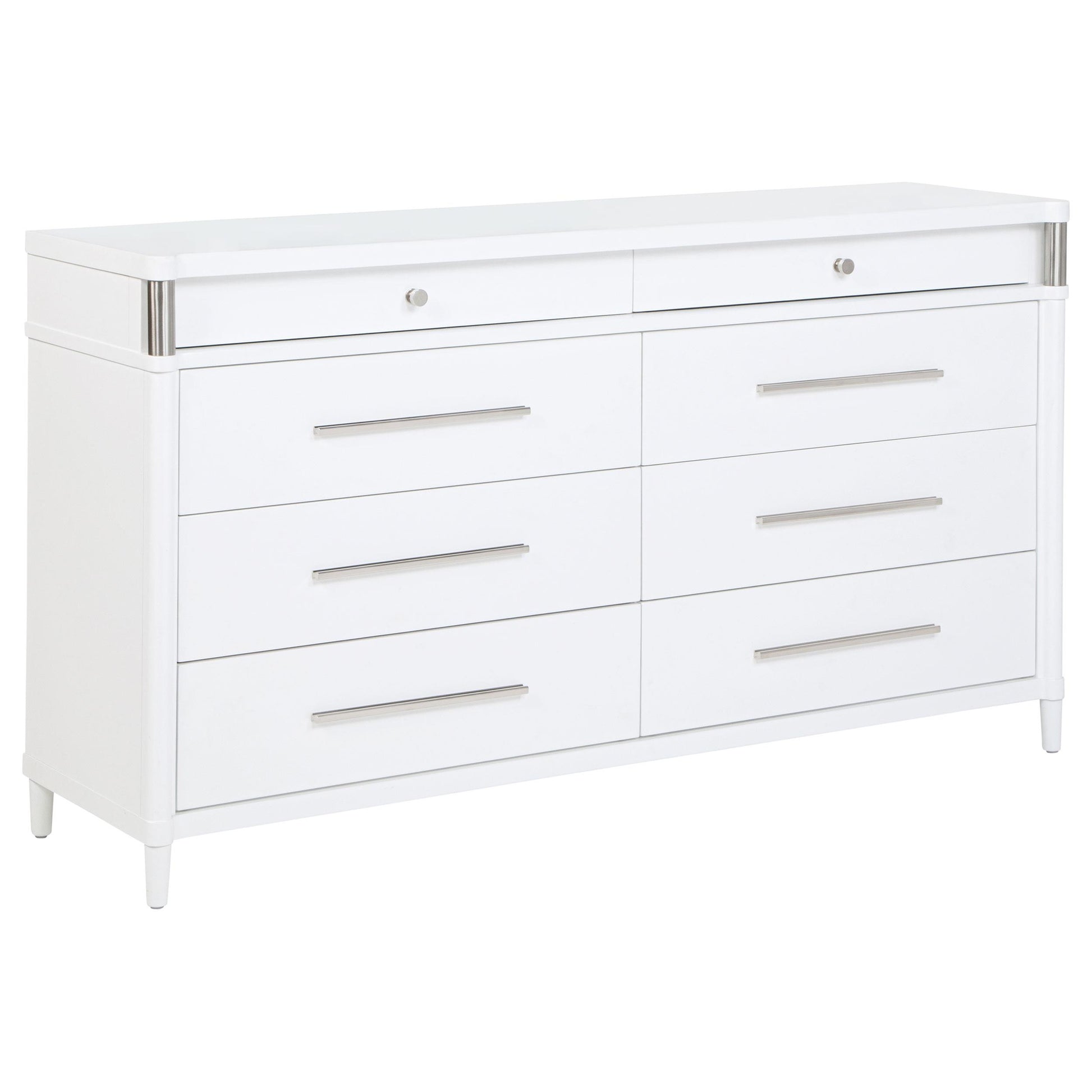  Coaster Furniture Gracemont 225073 8-drawer Bedroom Dresser Cabinet - White IMAGE 1