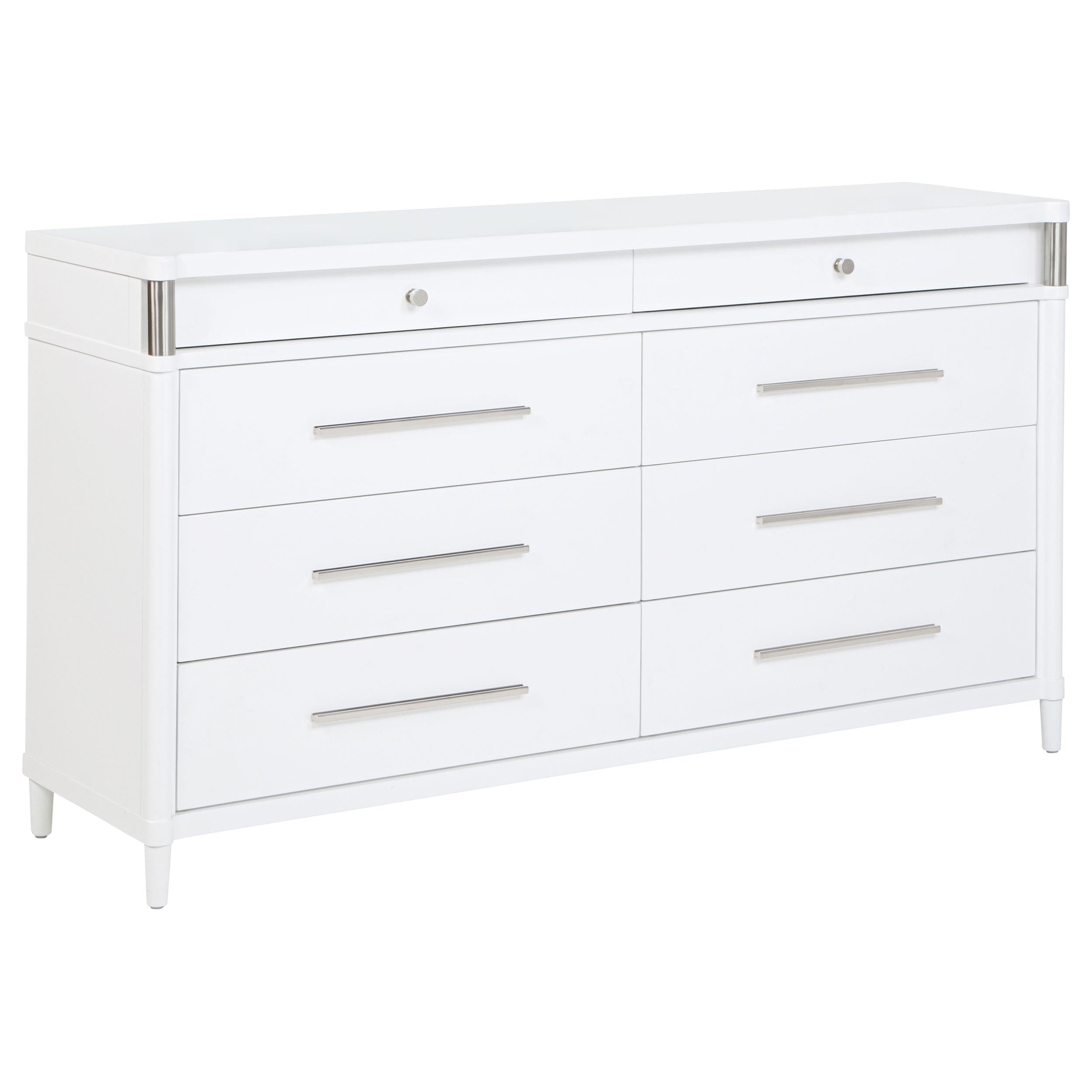  Coaster Furniture Gracemont 225073 8-drawer Bedroom Dresser Cabinet - White IMAGE 1